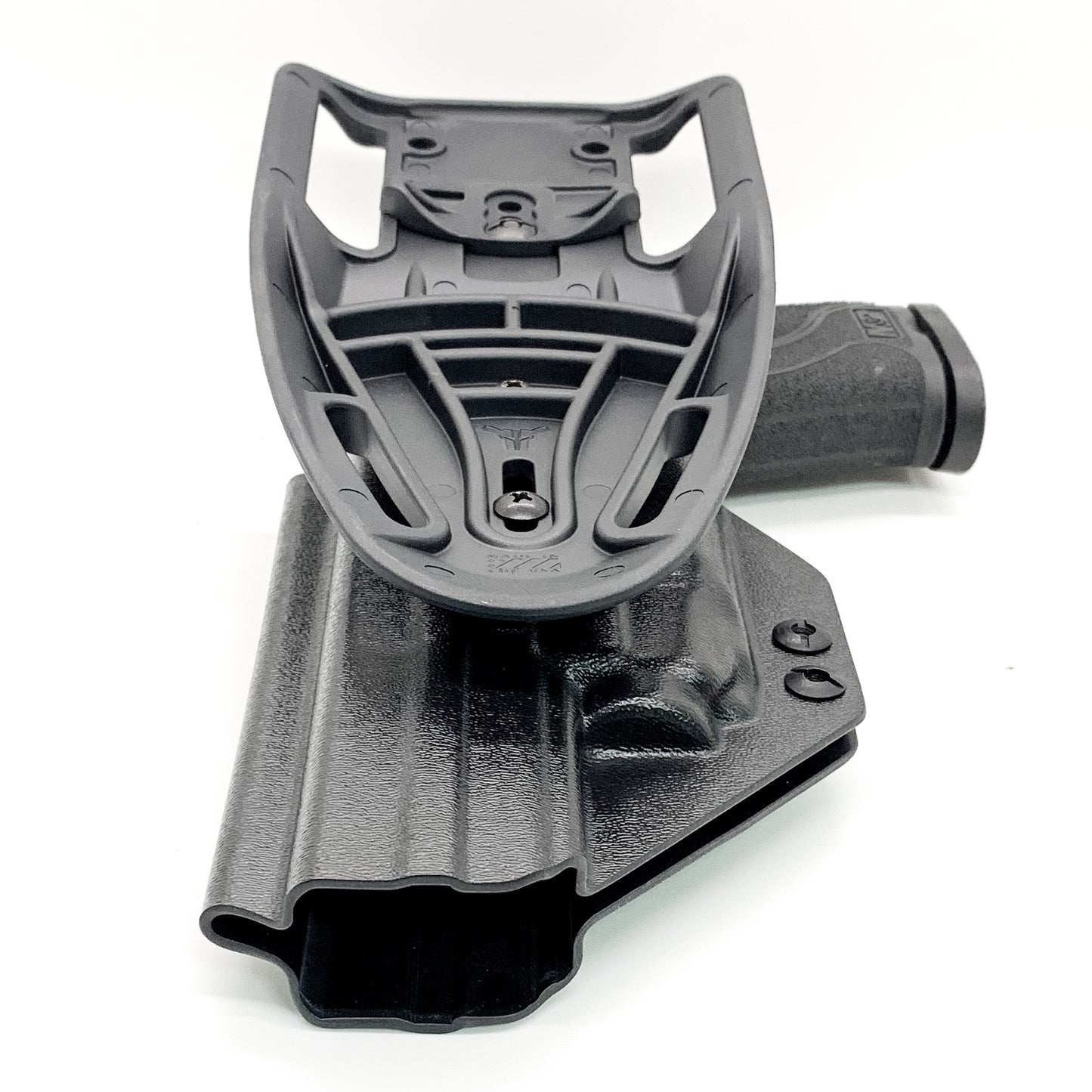 For the best Duty & Competition holster for the Smith & Wesson Performance Center M&P M2.0 5.6" 10MM with thumb safety & TLR-8A shop Four Brothers Holsters.