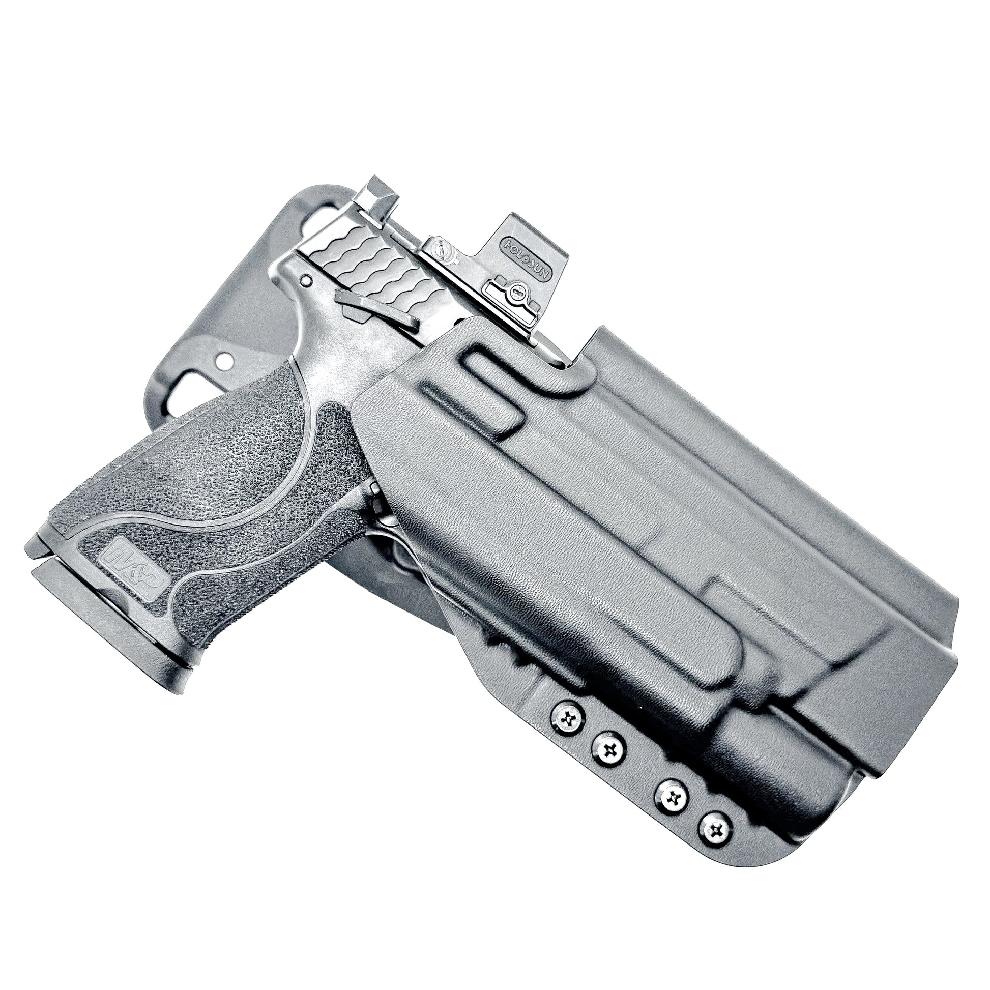 Duty & Competition Holster in black with a duty drop for the Smith & Wesson M&P 5.6 10MM M2.0 & X300U