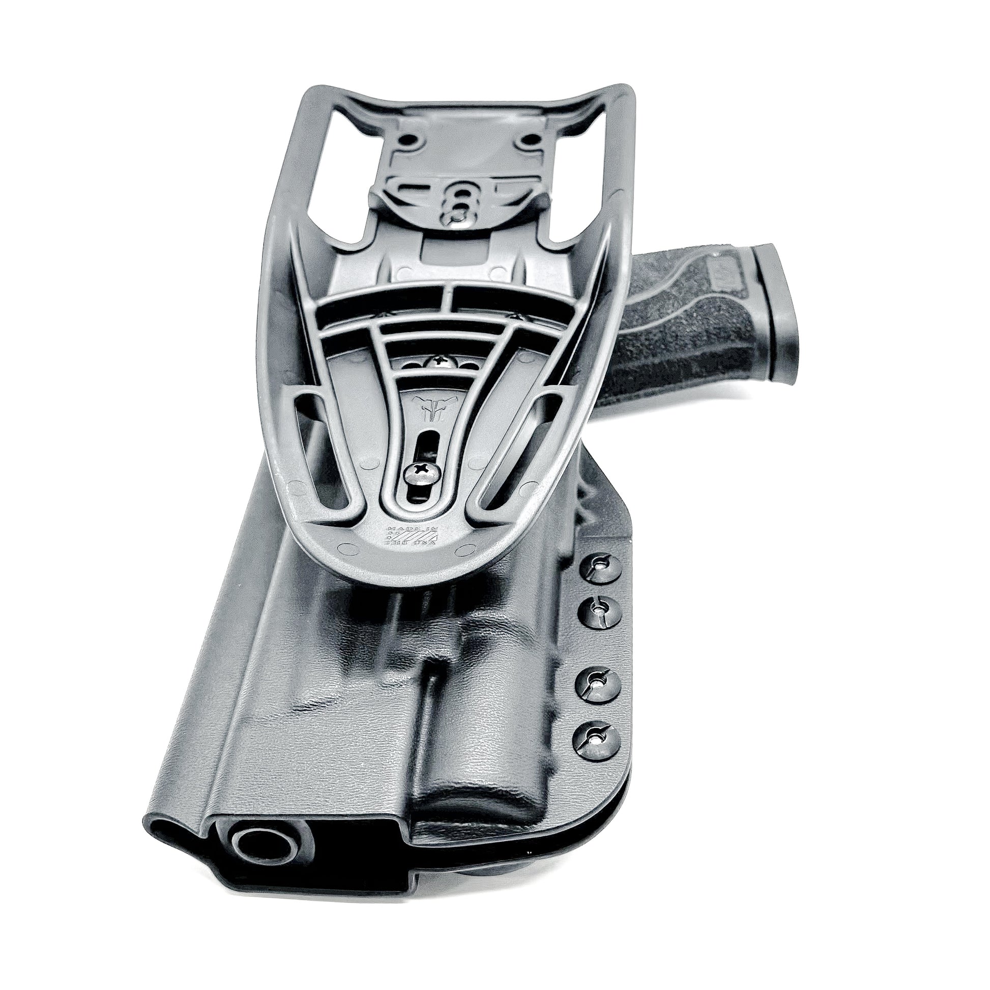 Duty & Competition Holster in black with a duty drop for the Smith & Wesson M&P 5.6 10MM M2.0 & X300U