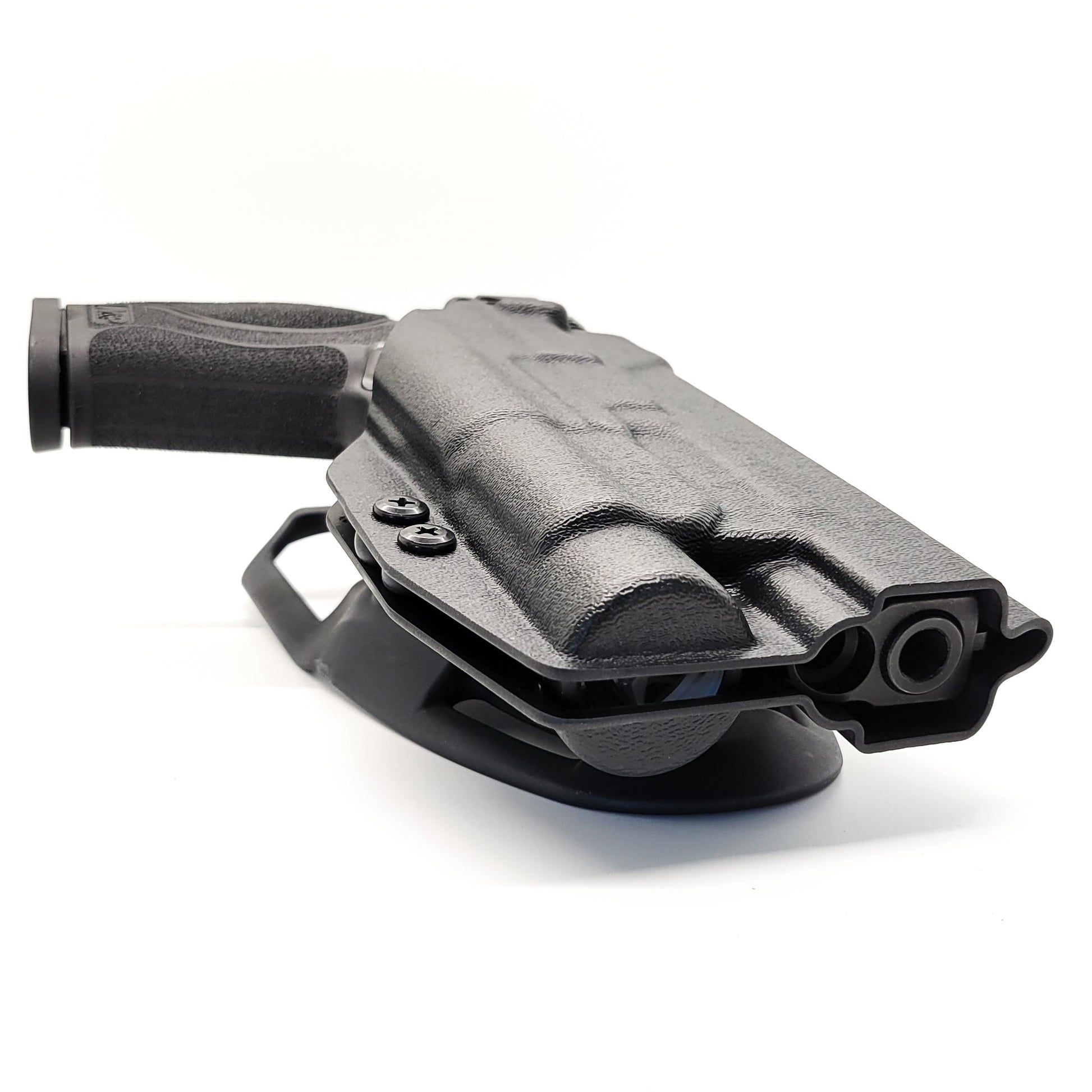 For the best OWB Smith & Wesson M&P 9mm M2.0 pistol with thumb safety & Streamlight TLR-1 or TLR-1 HL Duty & Competition Holster, shop Four Brothers Holsters.