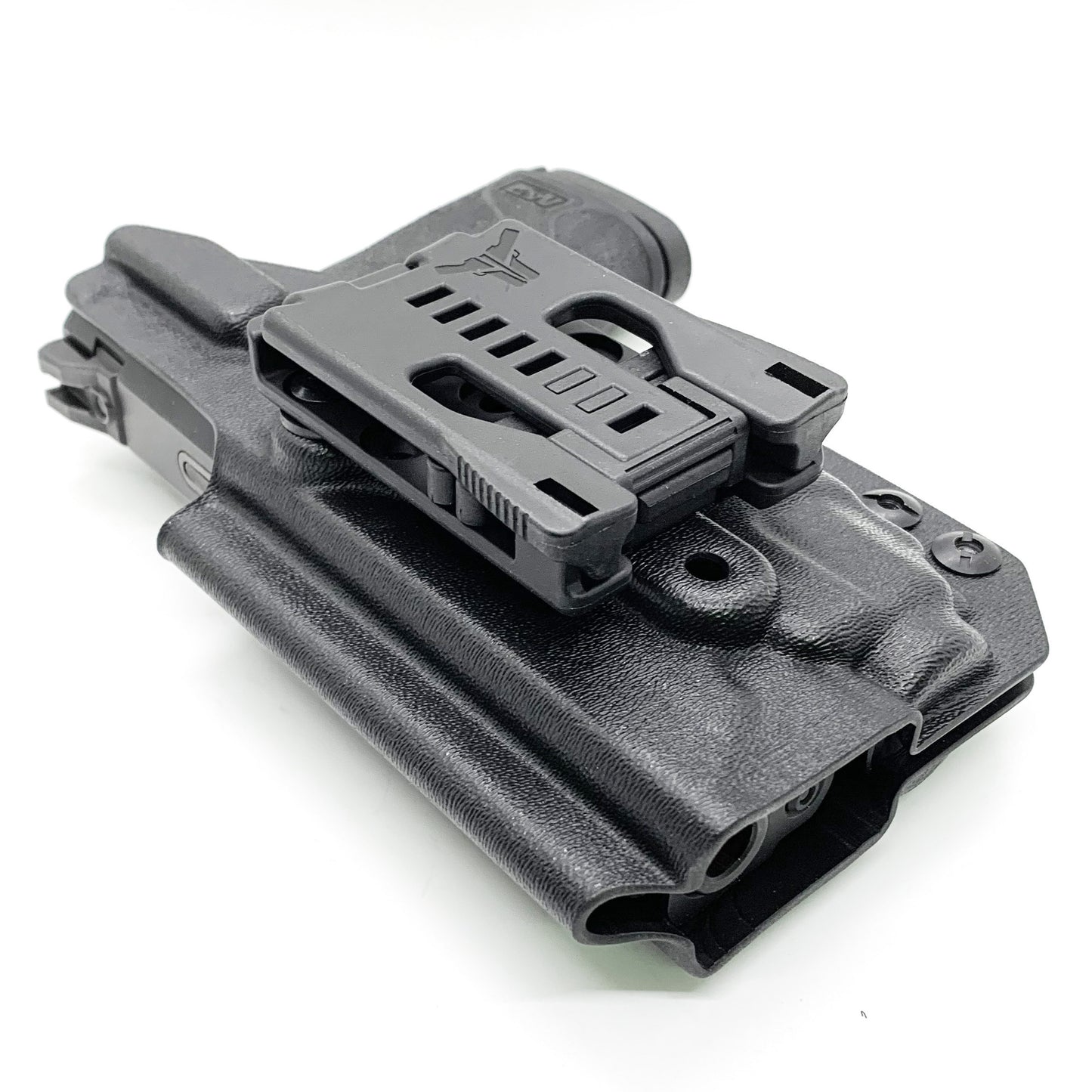 For the best Outside Waistband OWB KYDEX Holster for the Smith & Wesson M&P 9 Shield EZ with Streamlight TLR-8 or TLR-8A, shop Four Brothers 4BROS Holsters.