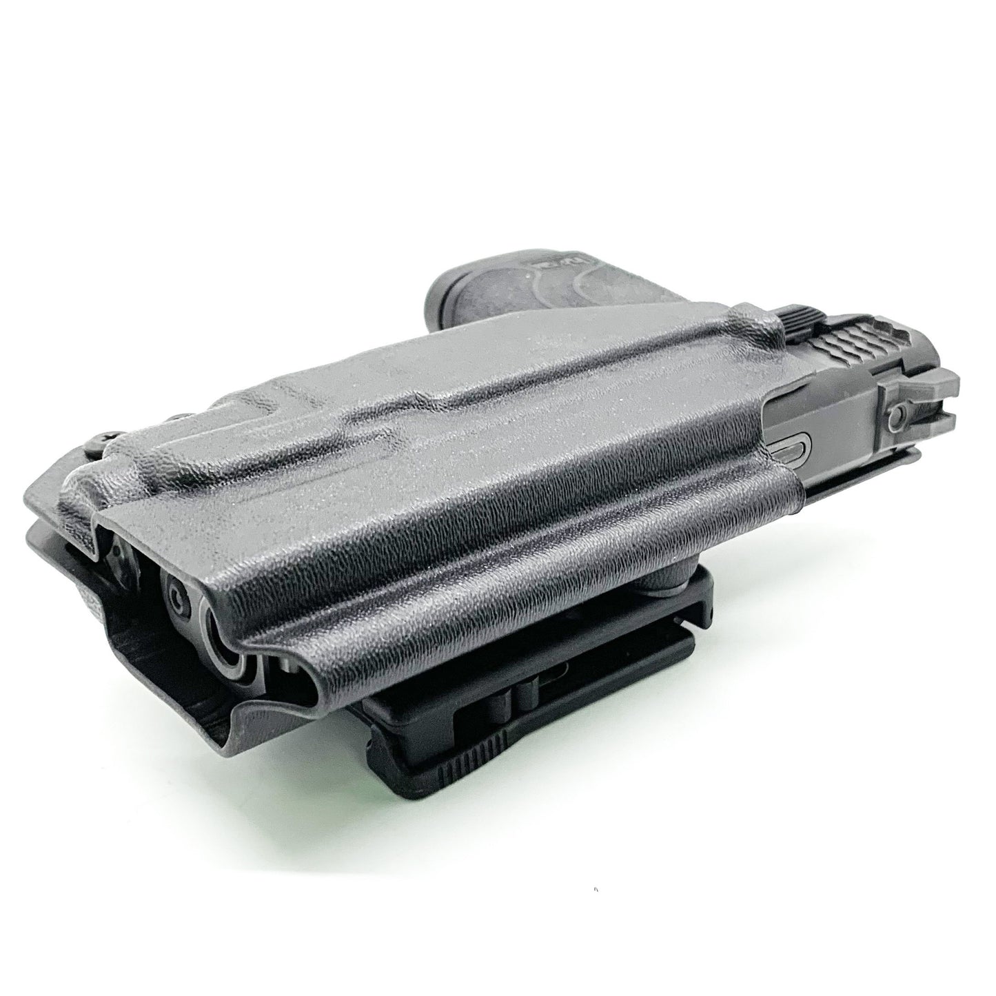 For the best Outside Waistband OWB KYDEX Holster for the Smith & Wesson M&P 9 Shield EZ with Streamlight TLR-8 or TLR-8A, shop Four Brothers 4BROS Holsters.