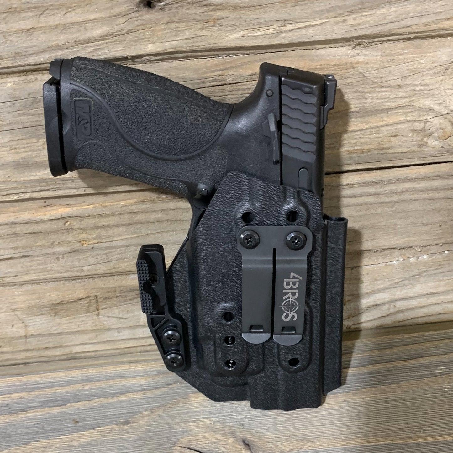 For the best IWB Kydex Inside Waistband Holster for the Smith & Wesson M&P M2.0 9mm 4.25" pistols & Streamlight TLR-8 or TLR-8A shop Four Brothers Holsters.
