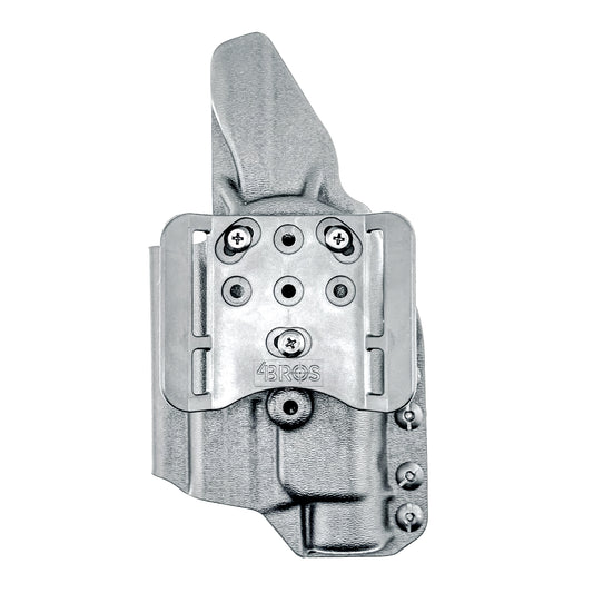 For the best Outside Waistband OWB for the Smith & Wesson 4.25" 9mm pistol with the Streamlight TLR-1 HL-X Kydex Holster, shop Four Brothers 4BROS Holsters.