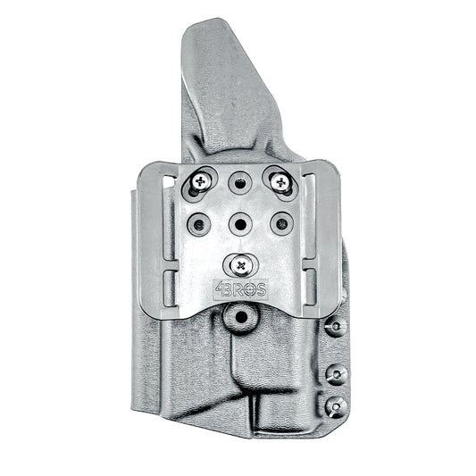 For the best Outside Waistband OWB for the Smith & Wesson 4.6 10MM pistol with the Streamlight TLR-1 HL-X Kydex Holster, shop Four Brothers 4BROS Holsters.