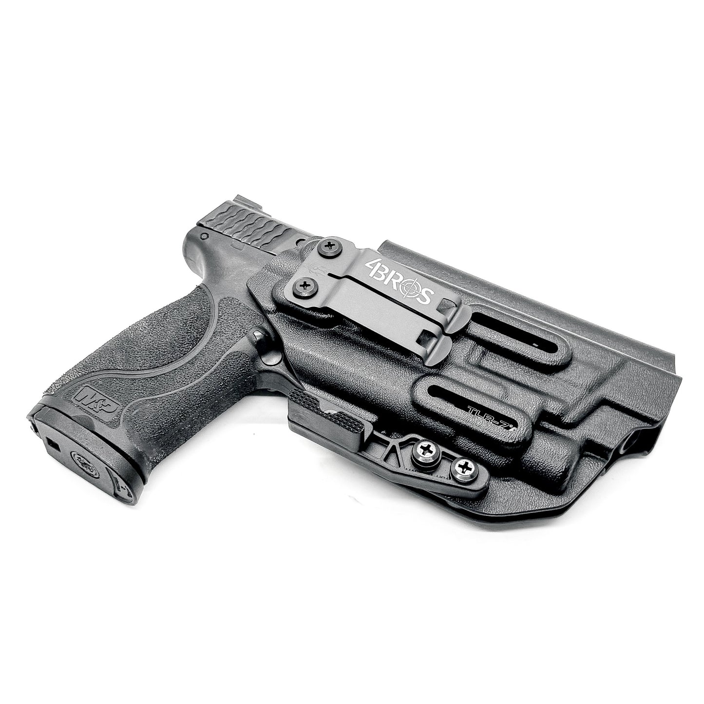 For the best IWB Inside Waistband Holster for the Smith & Wesson M&P M2.0 5" pistol & Streamlight TLR-7 A, TLR-7 X, or TLR-7 HL-X, Four Brothers Holsters.