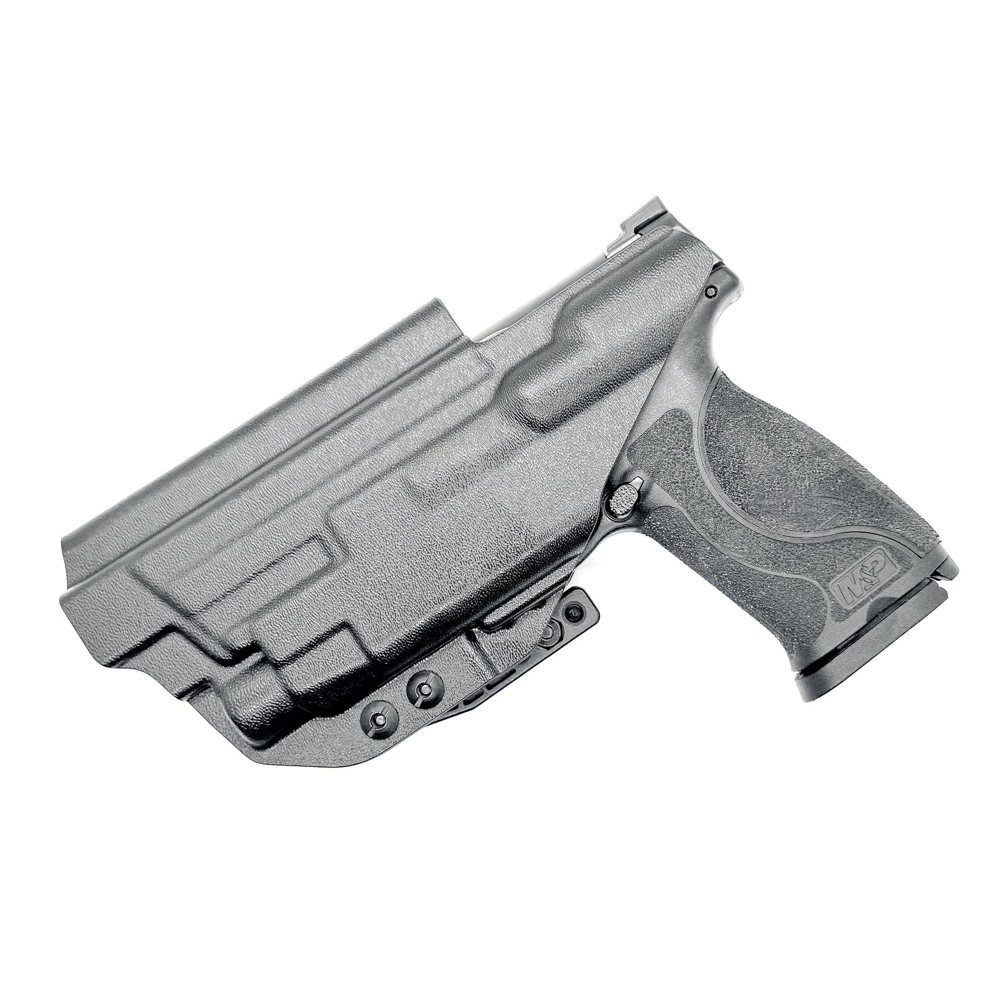 For the best IWB Inside Waistband Holster for the Smith & Wesson M&P M2.0 5" pistol & Streamlight TLR-7 A, TLR-7 X, or TLR-7 HL-X, Four Brothers Holsters.