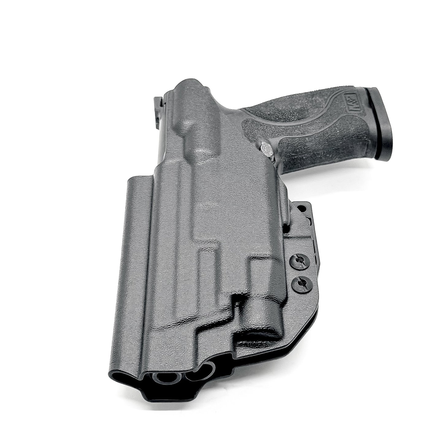 For the best IWB Inside Waistband Holster for the Smith & Wesson M&P M2.0 5" pistol & Streamlight TLR-7 A, TLR-7 X, or TLR-7 HL-X, Four Brothers Holsters.