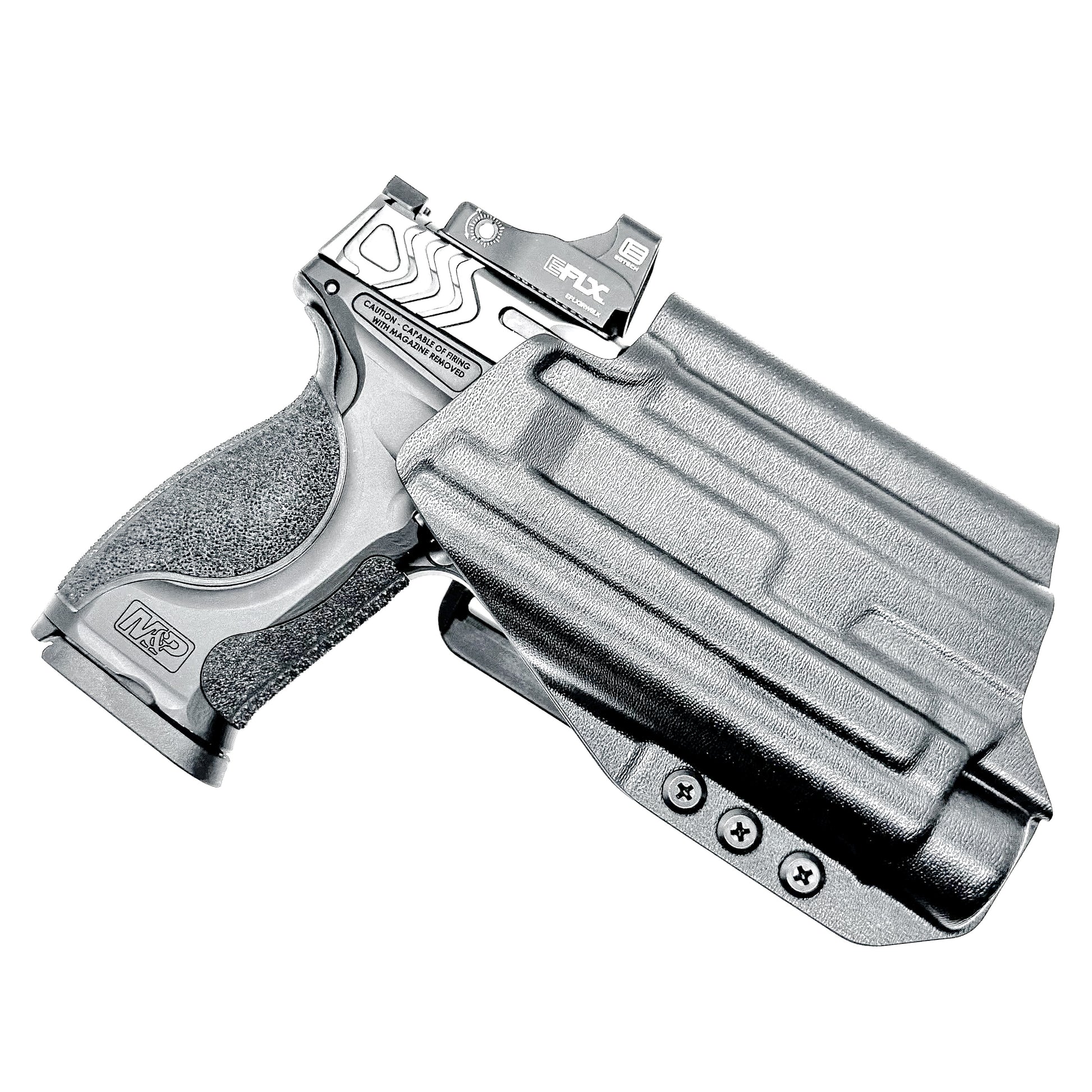 Outside Waistband OWB Kydex Holster for the Smith & Wesson M&P M2.0 4.25" Metal 9mm & Streamlight TLR-1 HL-X from Four Brothers Holsters