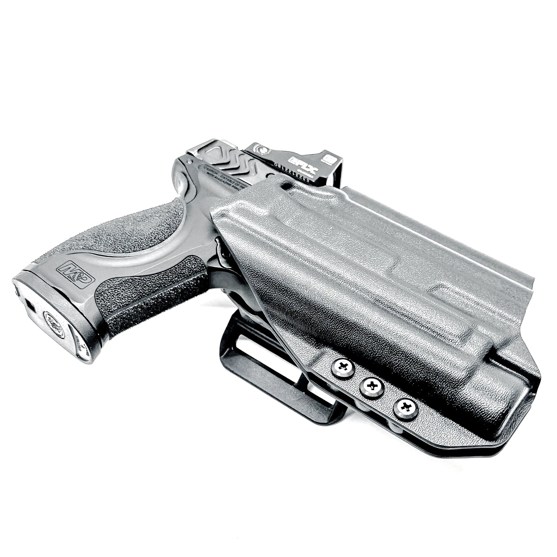 Outside Waistband OWB Kydex Holster for the Smith & Wesson M&P M2.0 4.25" Metal 9mm & Streamlight TLR-1 HL-X from Four Brothers Holsters
