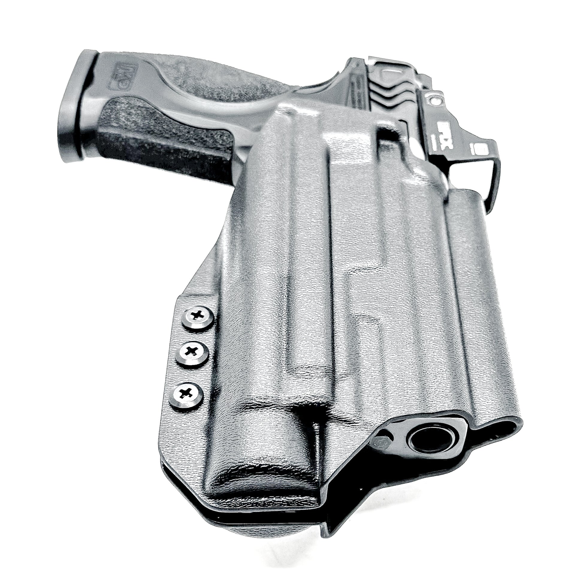 Outside Waistband OWB Kydex Holster for the Smith & Wesson M&P M2.0 4.25" Metal 9mm & Streamlight TLR-1 HL-X from Four Brothers Holsters