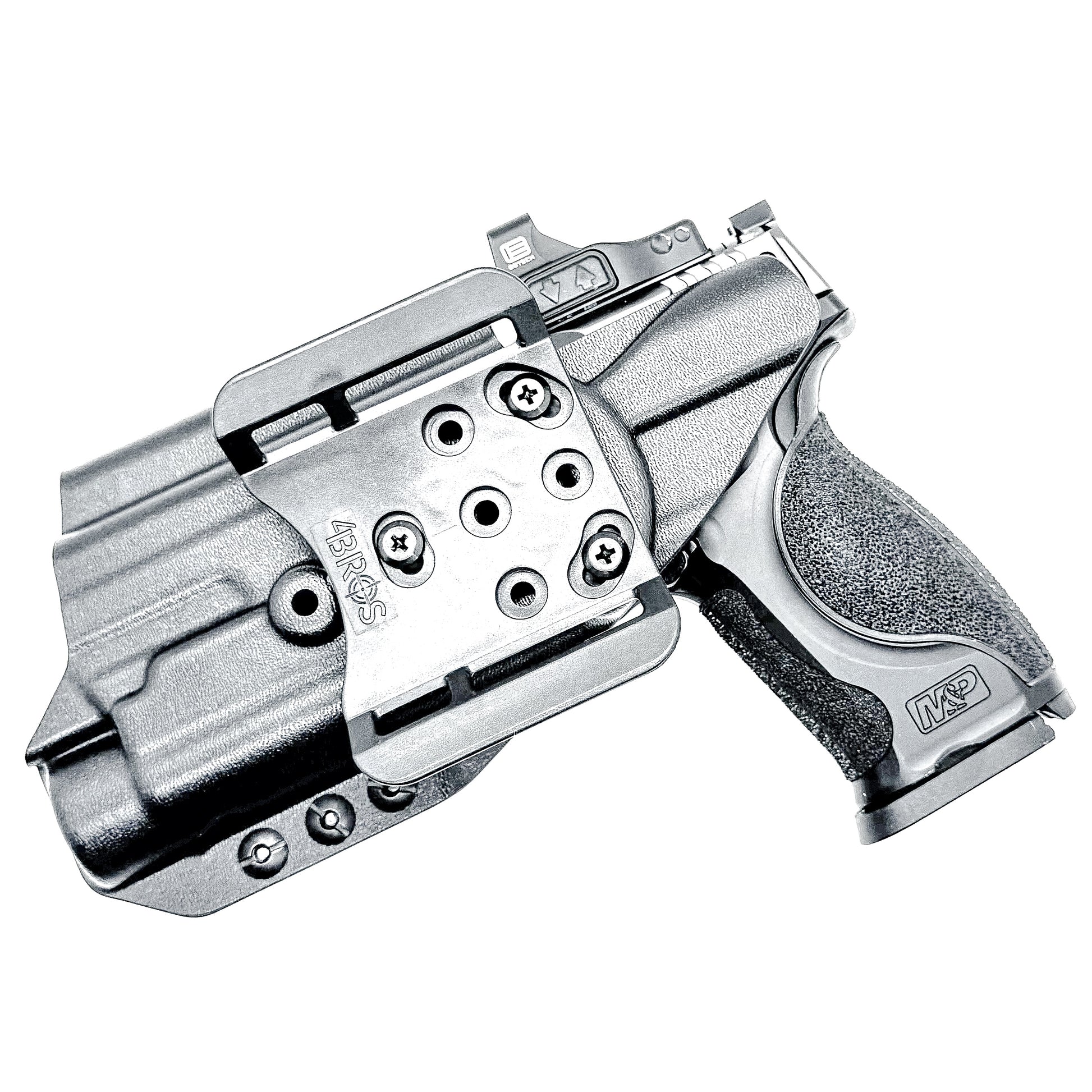 Outside Waistband OWB Kydex Holster for the Smith & Wesson M&P M2.0 4.25" Metal 9mm & Streamlight TLR-1 HL-X from Four Brothers Holsters