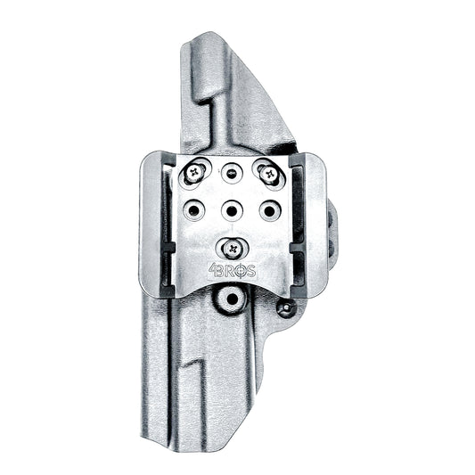 Smith & Wesson SPEC Series M&P 9 Metal M2.0 Outside Waistband Holster in Black with 4BROS Belt Slide