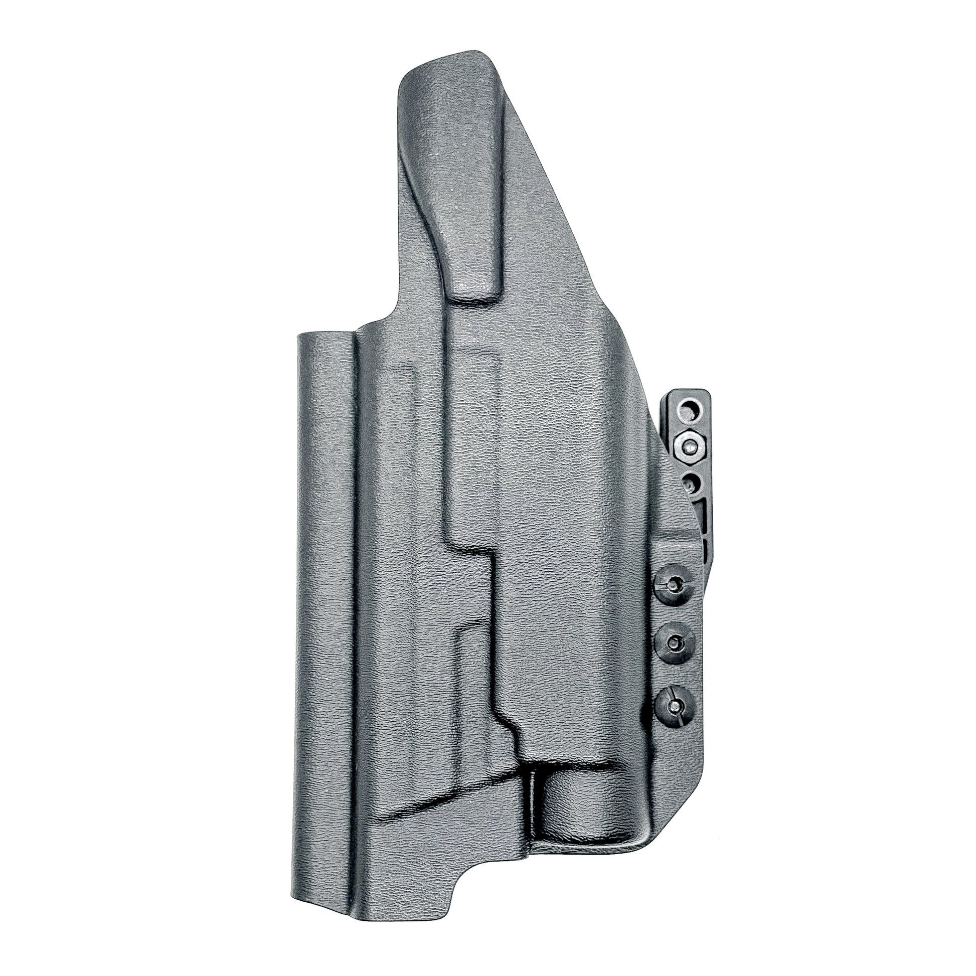 Black IWB holster for Smith & Wesson SPEC Series M&P 9 Metal M2.0 with TLR-1 HL-X. Comfortable, secure, and ready for concealed carry