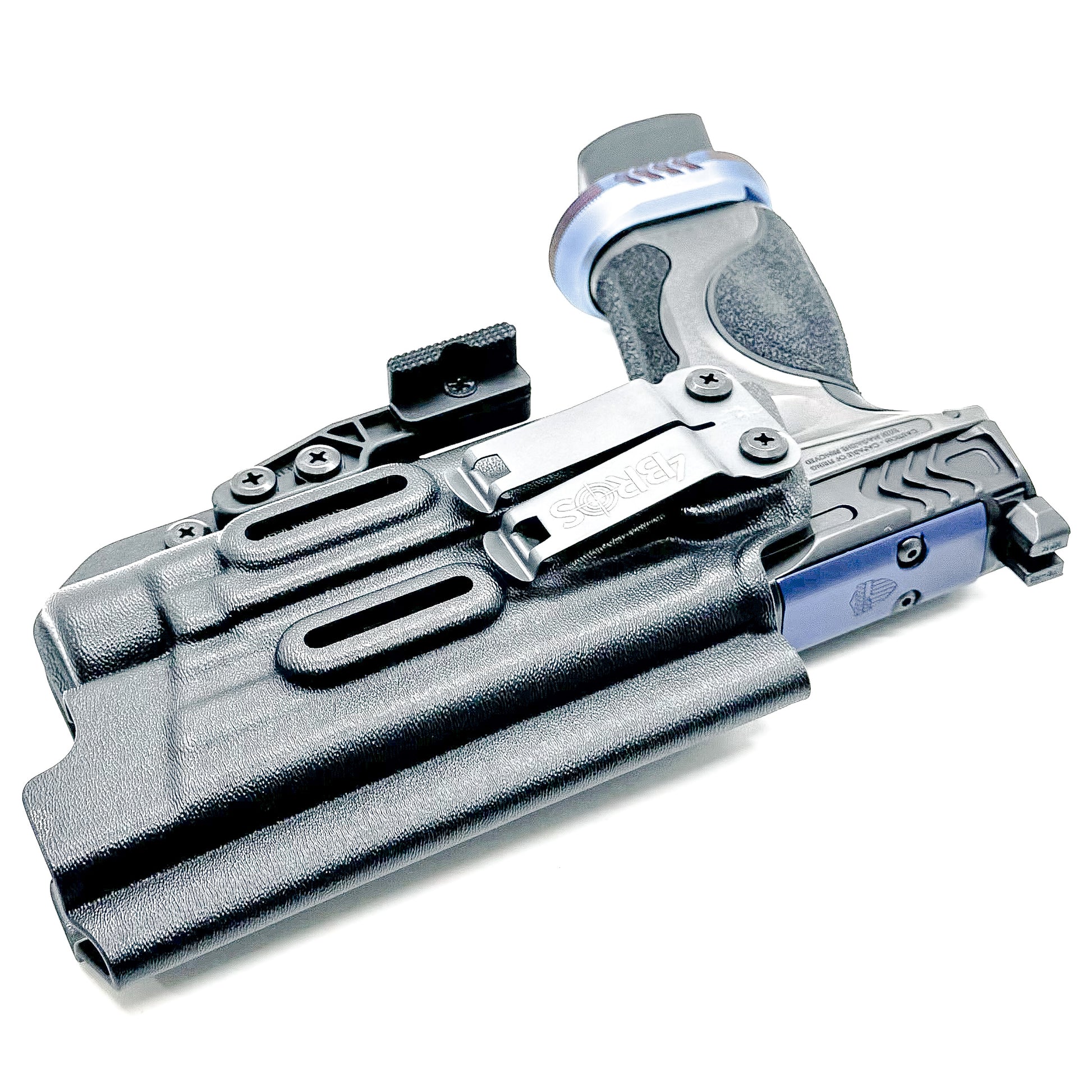 Black IWB holster for Smith & Wesson SPEC Series M&P 9 Metal M2.0 with TLR-1 HL-X. Comfortable, secure, and ready for concealed carry