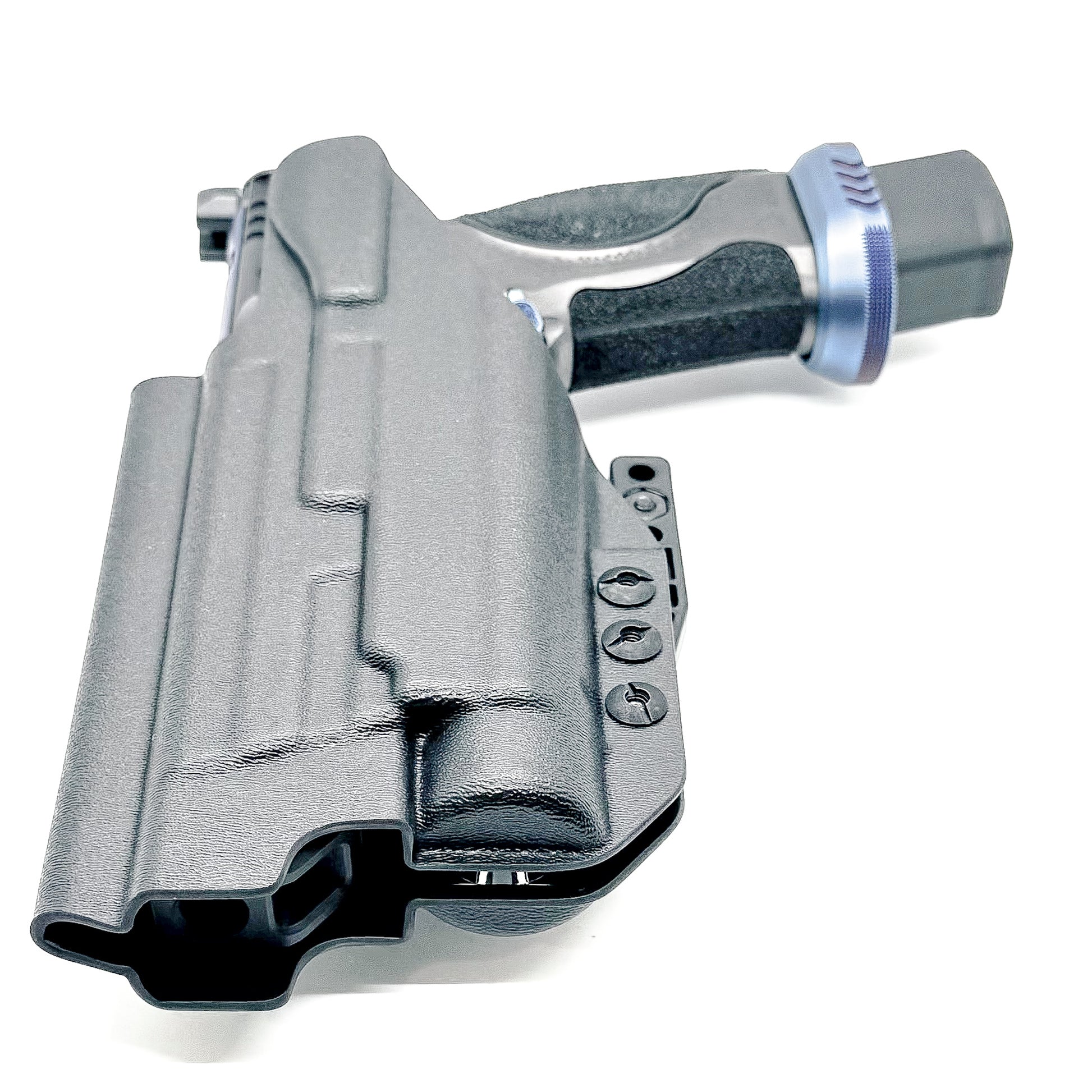 Black IWB holster for Smith & Wesson SPEC Series M&P 9 Metal M2.0 with TLR-1 HL-X. Comfortable, secure, and ready for concealed carry