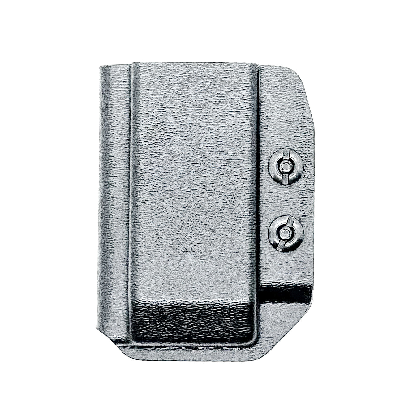 Black Kydex IWB Inside Waistband magazine holster or pouch for the S&W Shield X from Four Brothers Holsters. 4BROS Magazine carriers are made in the USA!