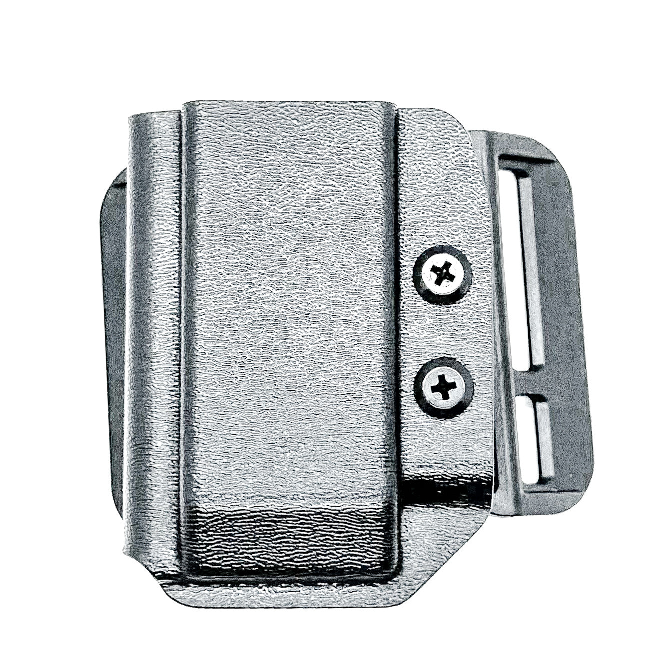 Black Kydex OWB Outside Waistband magazine holster or pouch for the S&W Shield X from Four Brothers Holsters. 4BROS Magazine carriers are made in the USA!