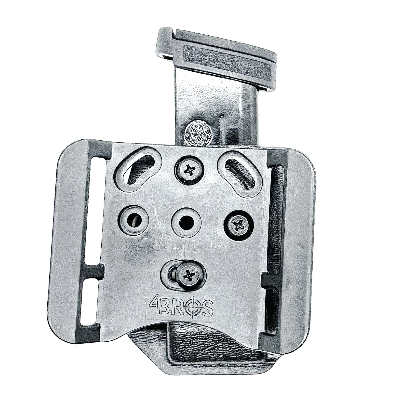 Black Kydex OWB Outside Waistband magazine holster or pouch for the S&W Shield X from Four Brothers Holsters. 4BROS Magazine carriers are made in the USA!