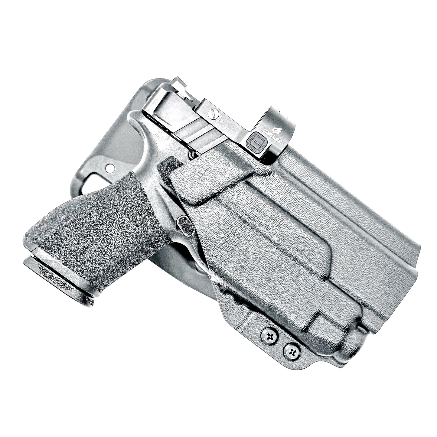 Springfield Echelon 4.0C & Streamlight TLR-7 A & X OWB Duty & Competition holster. Optics-ready, .093 thick material, adjustable retention for USPSA and 3-Gun.