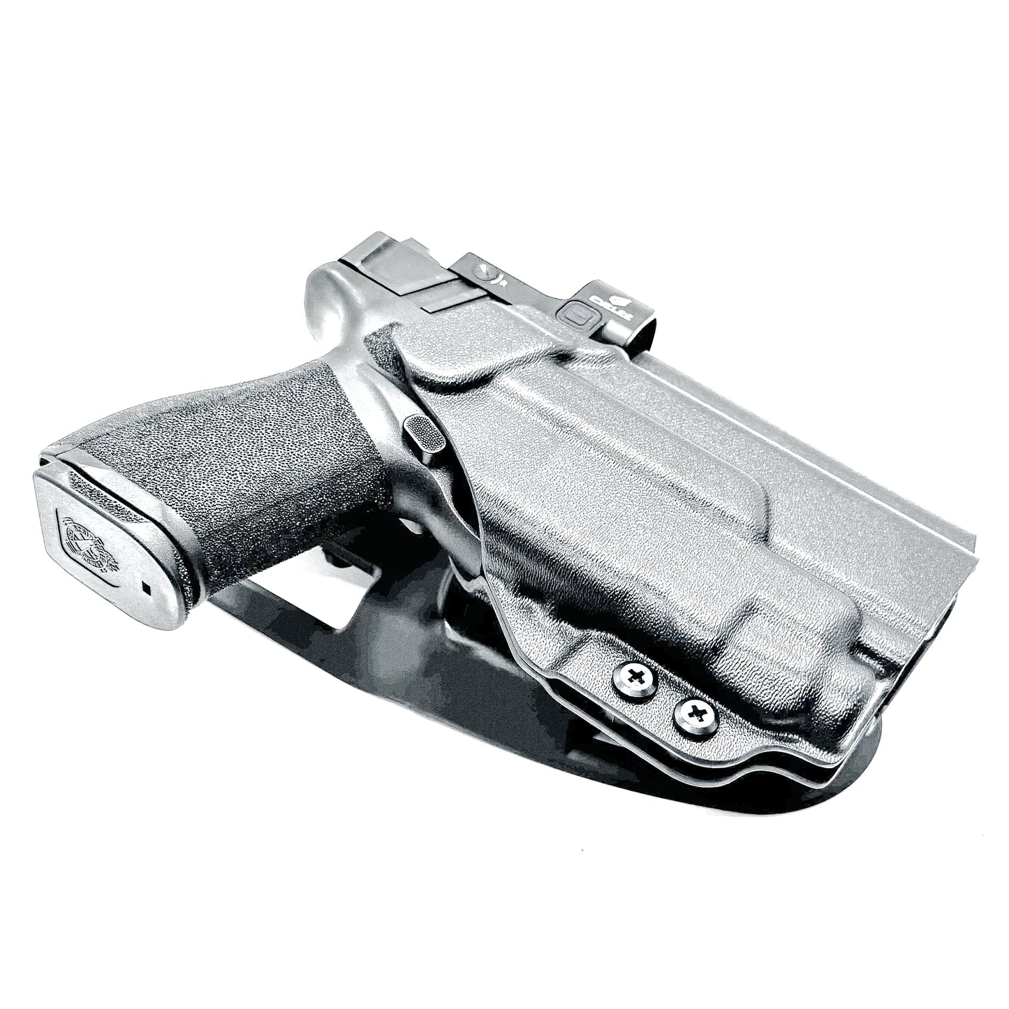 Springfield Echelon 4.0C & Streamlight TLR-7 A & X OWB Duty & Competition holster. Optics-ready, .093 thick material, adjustable retention for USPSA and 3-Gun.