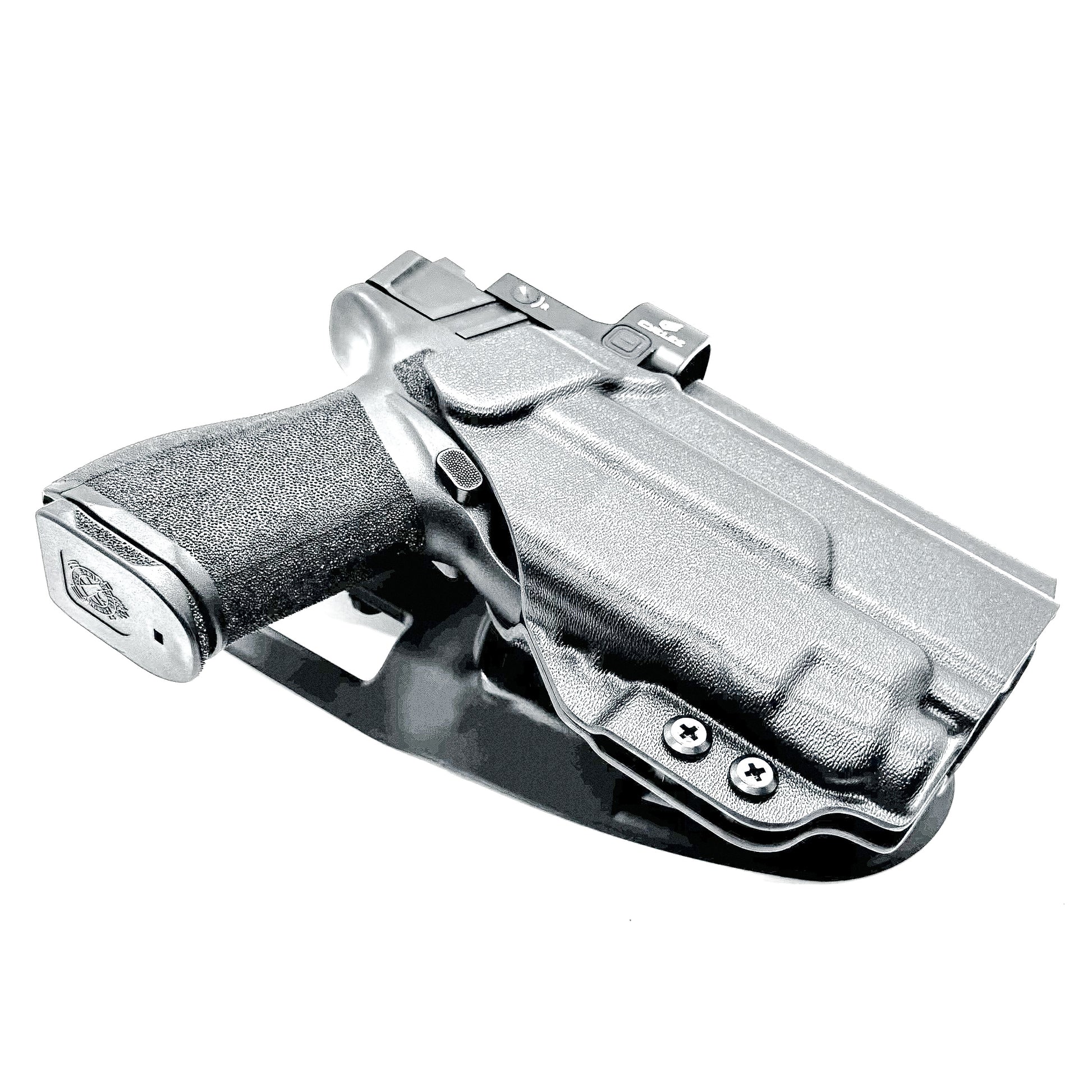 Springfield Echelon 4.0C & Streamlight TLR-7 A & X OWB Duty & Competition holster. Optics-ready, .093 thick material, adjustable retention for USPSA and 3-Gun.
