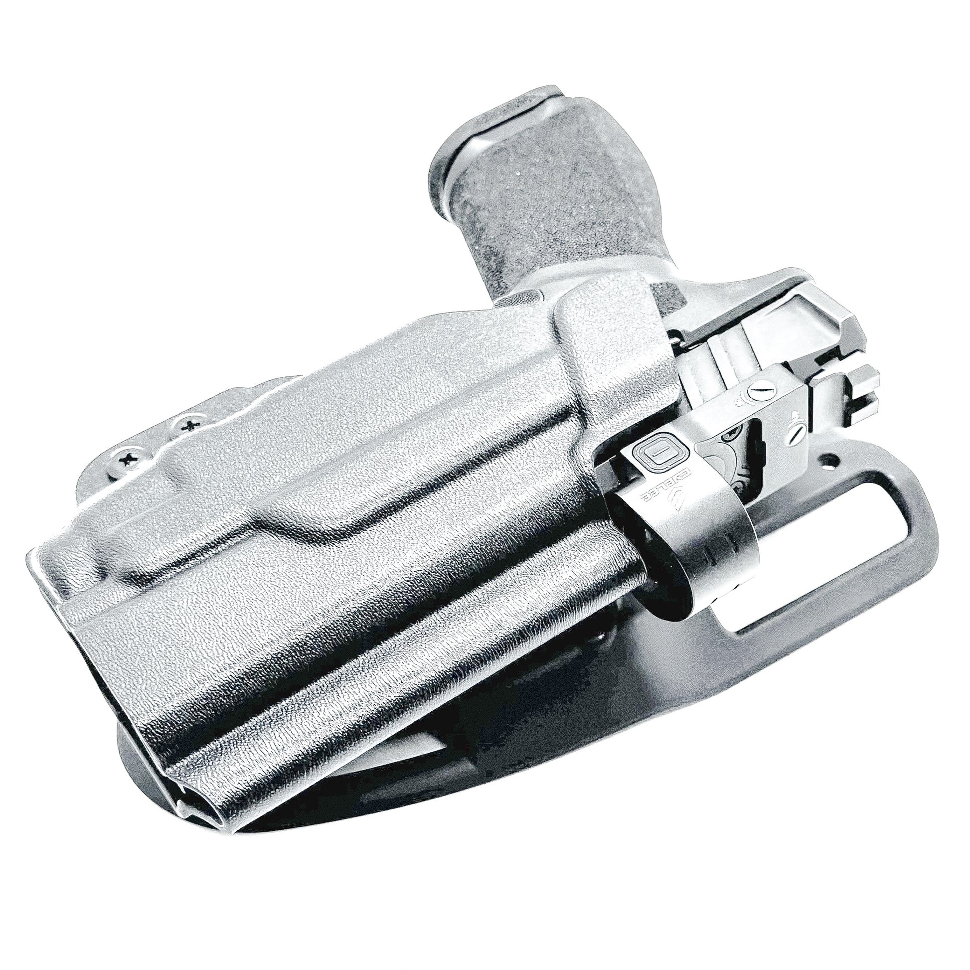 Springfield Echelon 4.0C & Streamlight TLR-7 A & X OWB Duty & Competition holster. Optics-ready, .093 thick material, adjustable retention for USPSA and 3-Gun.