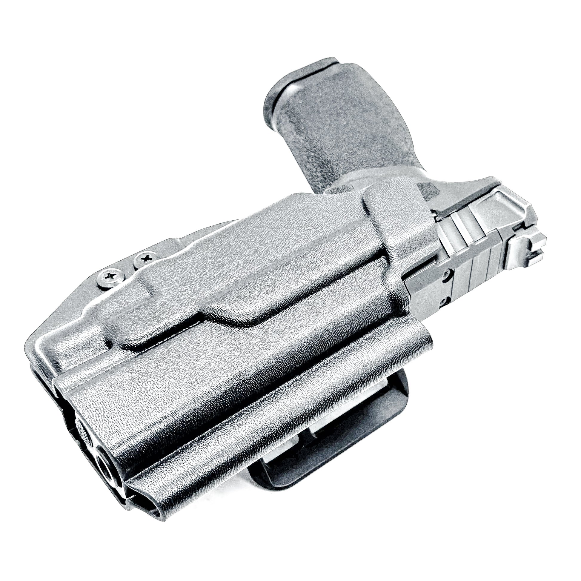 Outside Waistband (OWB) Holster for Springfield Echelon with Streamlight TLR-7 A, X & HL-X. Optics-ready, adjustable retention, .080" thermoplastic, USA-made.