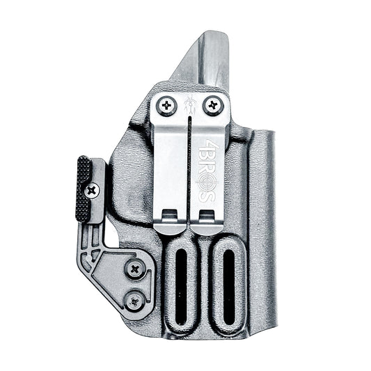 Durable IWB holster for Springfield Armory Hellcat® 3″ Micro-Compact OSP™ .380 ACP Handgun. Adjustable retention, red dot compatible, and made in the USA