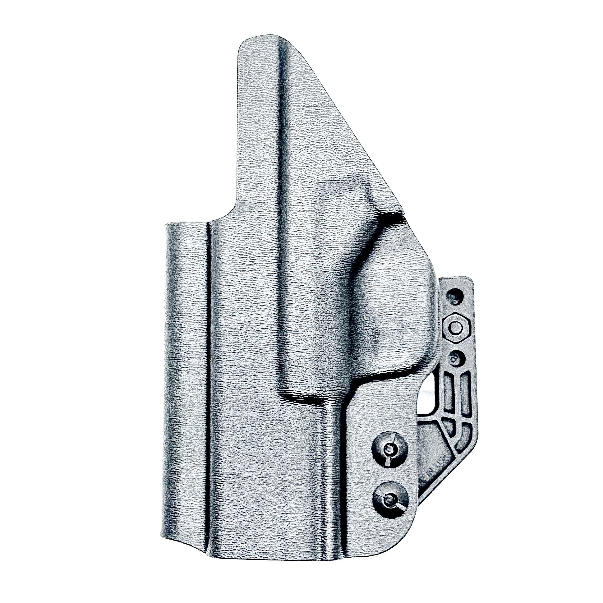 Durable IWB holster for Springfield Armory Hellcat® 3″ Micro-Compact OSP™ .380 ACP Handgun. Adjustable retention, red dot compatible, and made in the USA