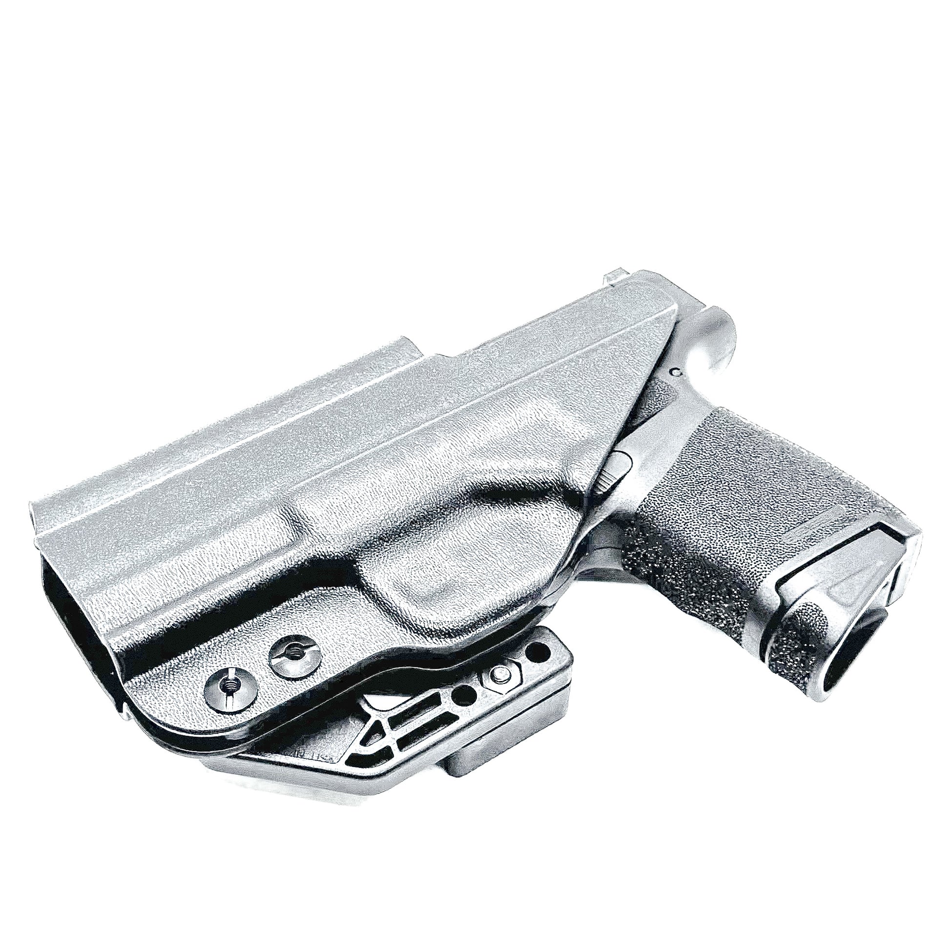 Durable IWB holster for Springfield Armory Hellcat® 3″ Micro-Compact OSP™ .380 ACP Handgun. Adjustable retention, red dot compatible, and made in the USA