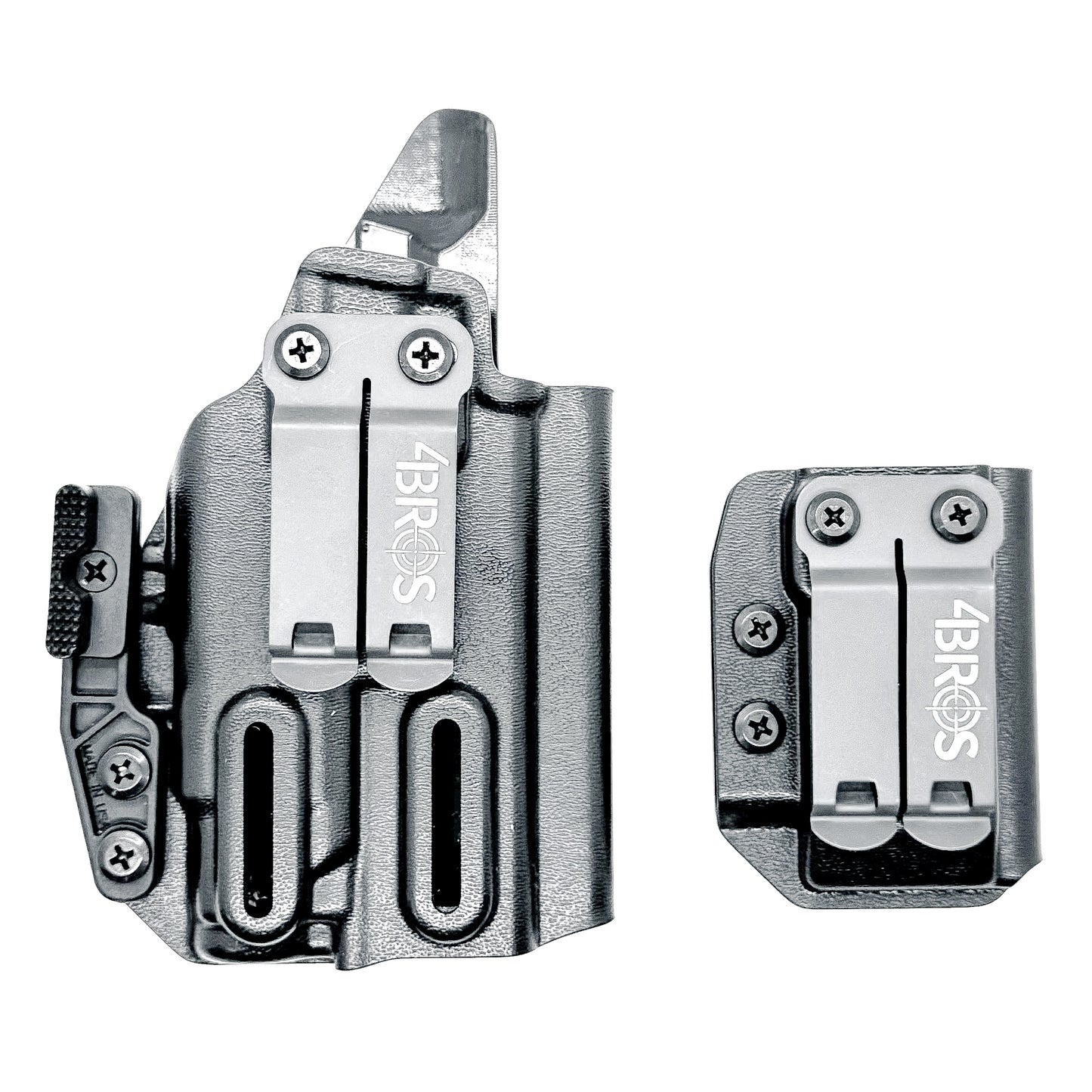 Four Brothers Holsters Inside Waistband IWB & AIWB Holster & Magazine Carrier combo for the Hellcat Pro & Streamlight TLR-7 Sub, TLR-7 X Sub or TLR-7 HL-X Sub.