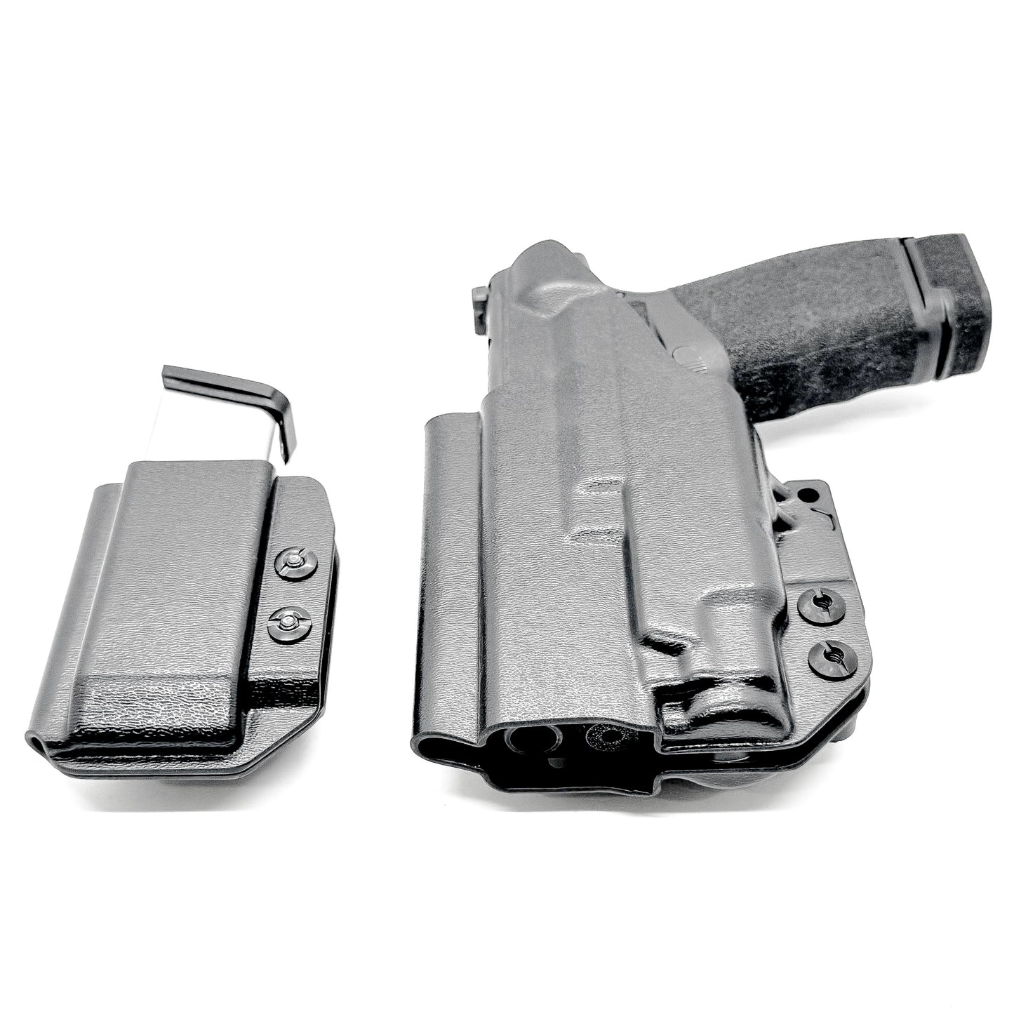 Four Brothers Holsters Inside Waistband IWB & AIWB Holster & Magazine Carrier combo for the Hellcat Pro & Streamlight TLR-7 Sub, TLR-7 X Sub or TLR-7 HL-X Sub.