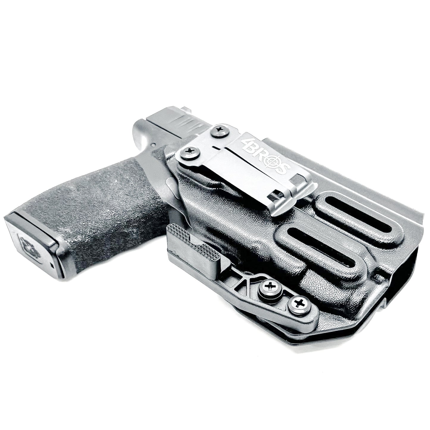 IWB Kydex Inside Waistband Holster for the Springfield Hellcat Pro pistol with the Streamlight TLR-7 X or TLR-7 A, from Four Brothers Holsters.