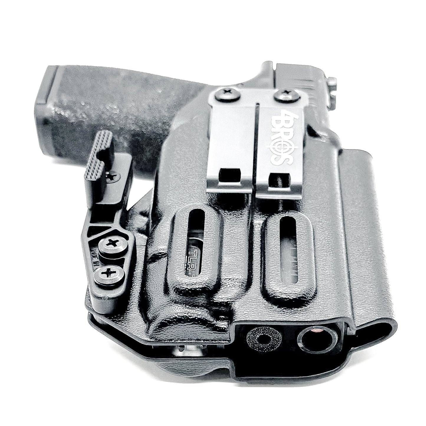 IWB Kydex Inside Waistband Holster for the Springfield Hellcat Pro pistol with the Streamlight TLR-7 X or TLR-7 A, from Four Brothers Holsters.