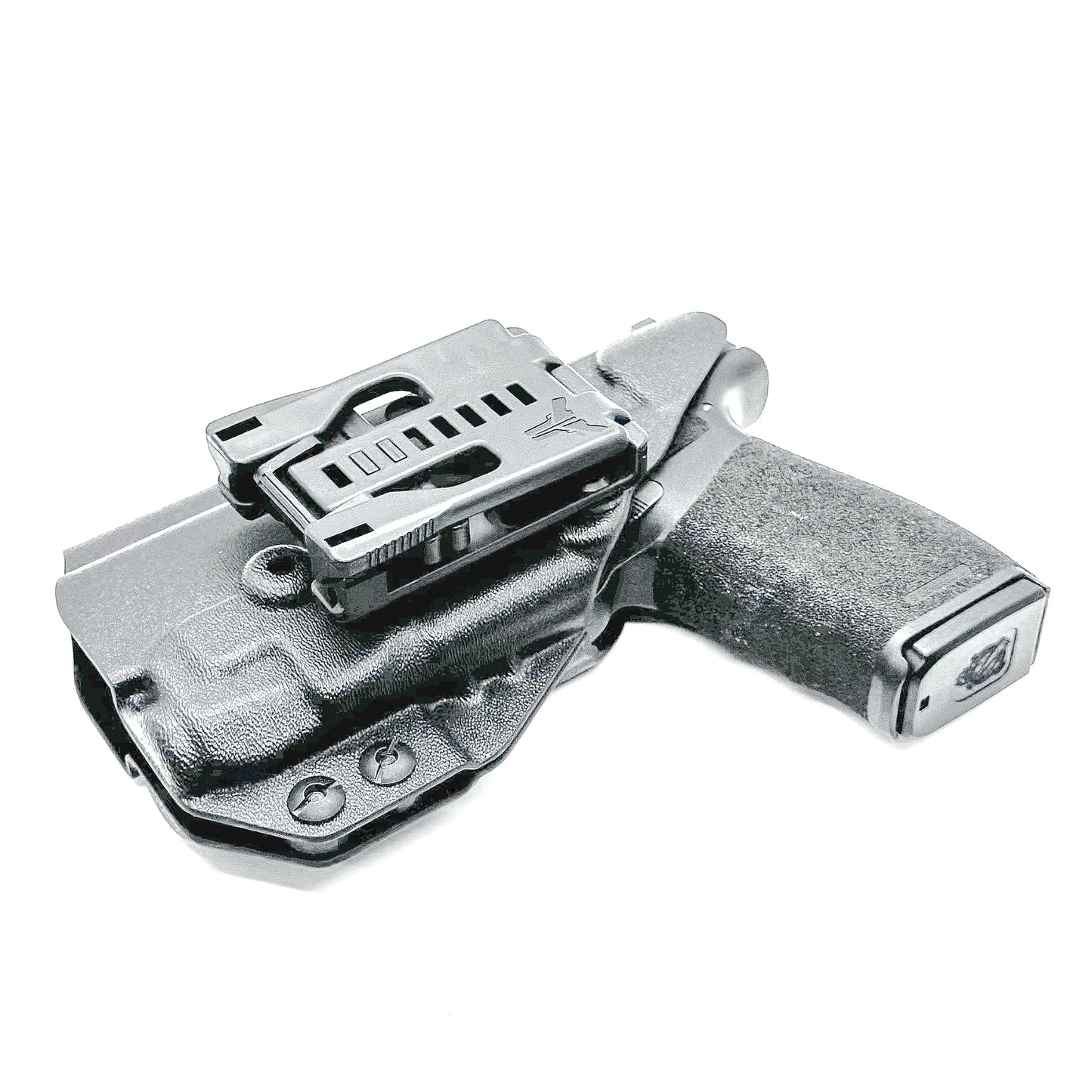 Outside Waistband OWB Holster for the Springfield Hellcat Pro pistol with the Streamlight TLR-7 X or TLR-7 A, shop Four Brothers 4BROS holsters.