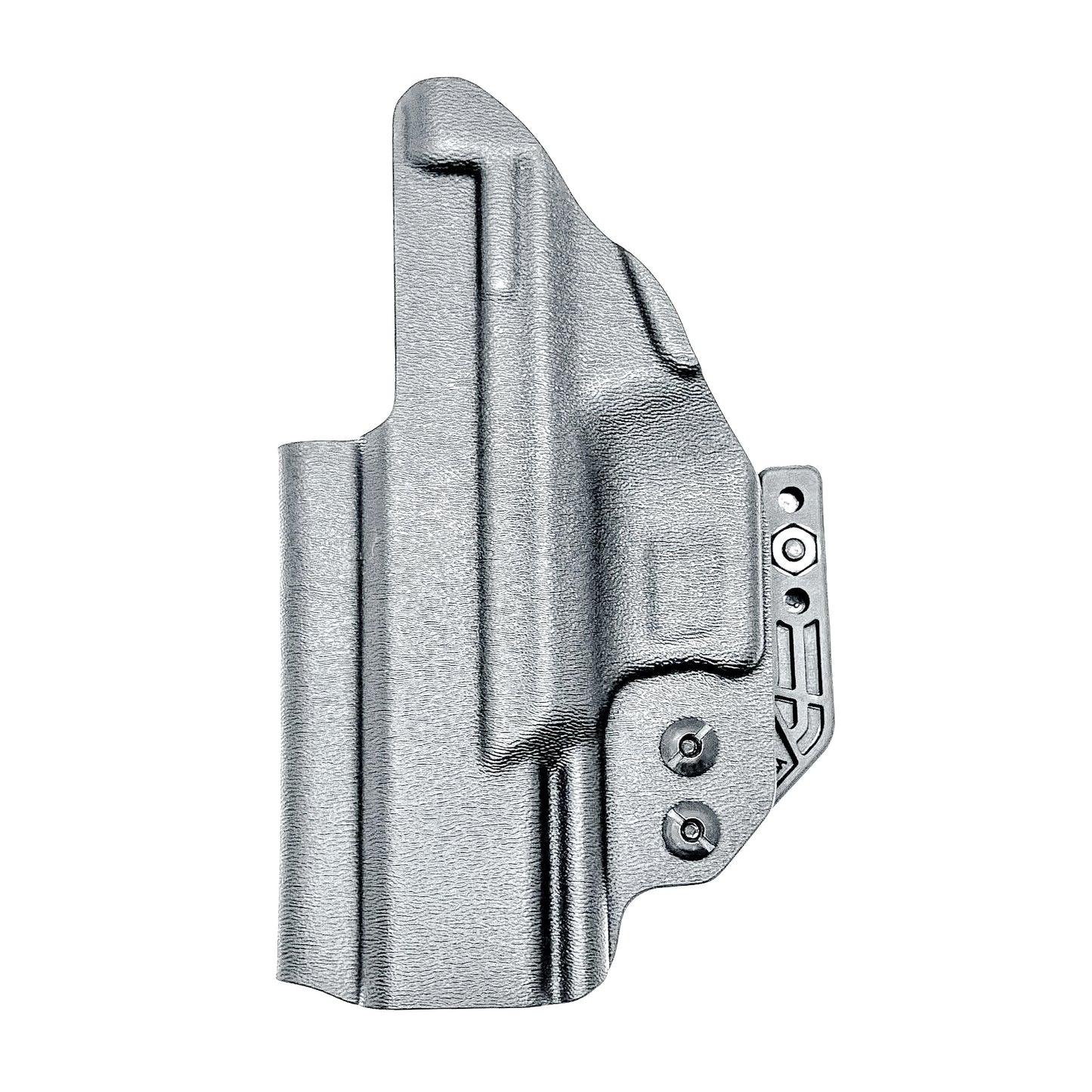 Inside Waistband (IWB) holster for the Springfield Armory Echelon 4.0C pistol in black with DCC Monoblock and Modwing.