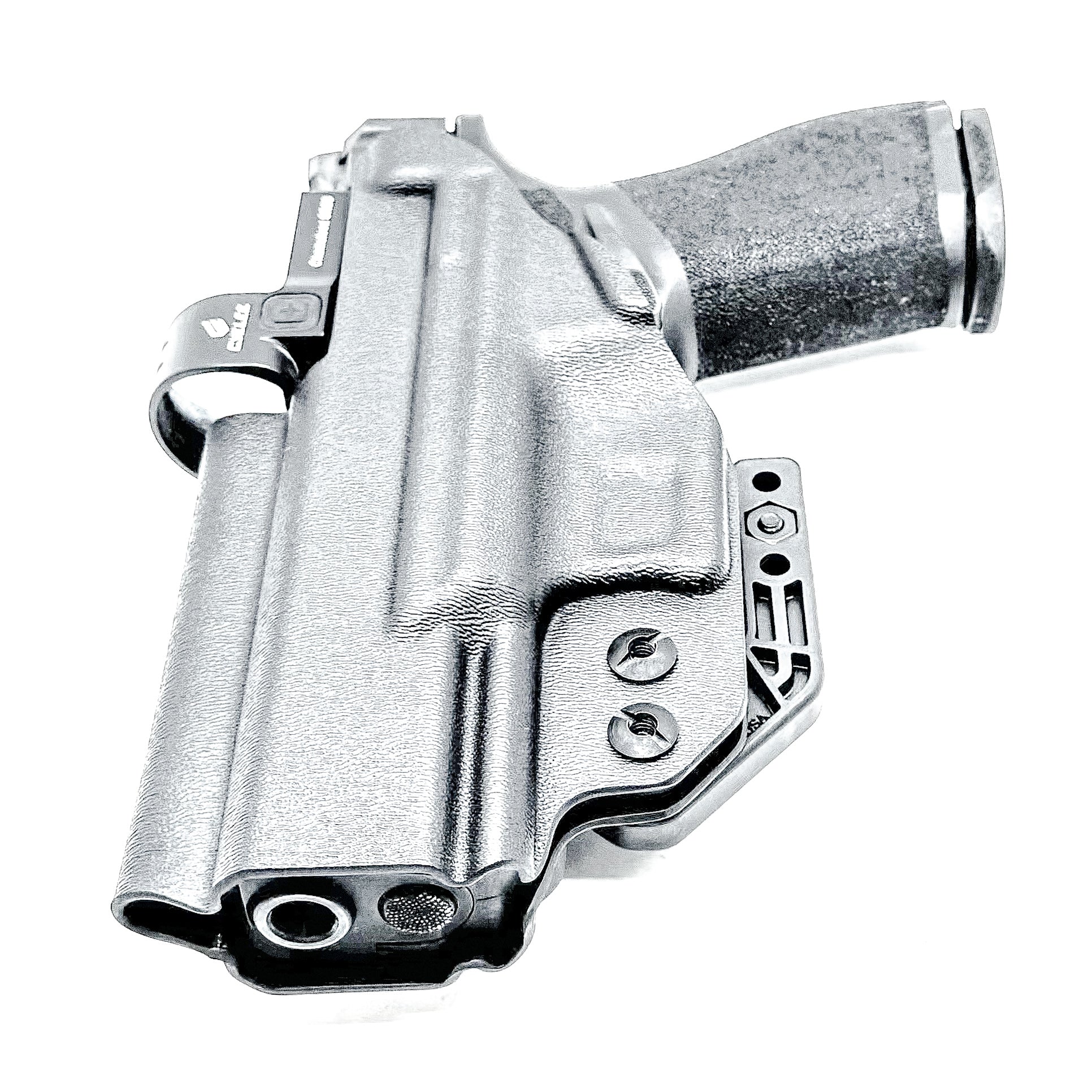 Inside Waistband (IWB) holster for the Springfield Armory Echelon 4.0C pistol in black with DCC Monoblock and Modwing.