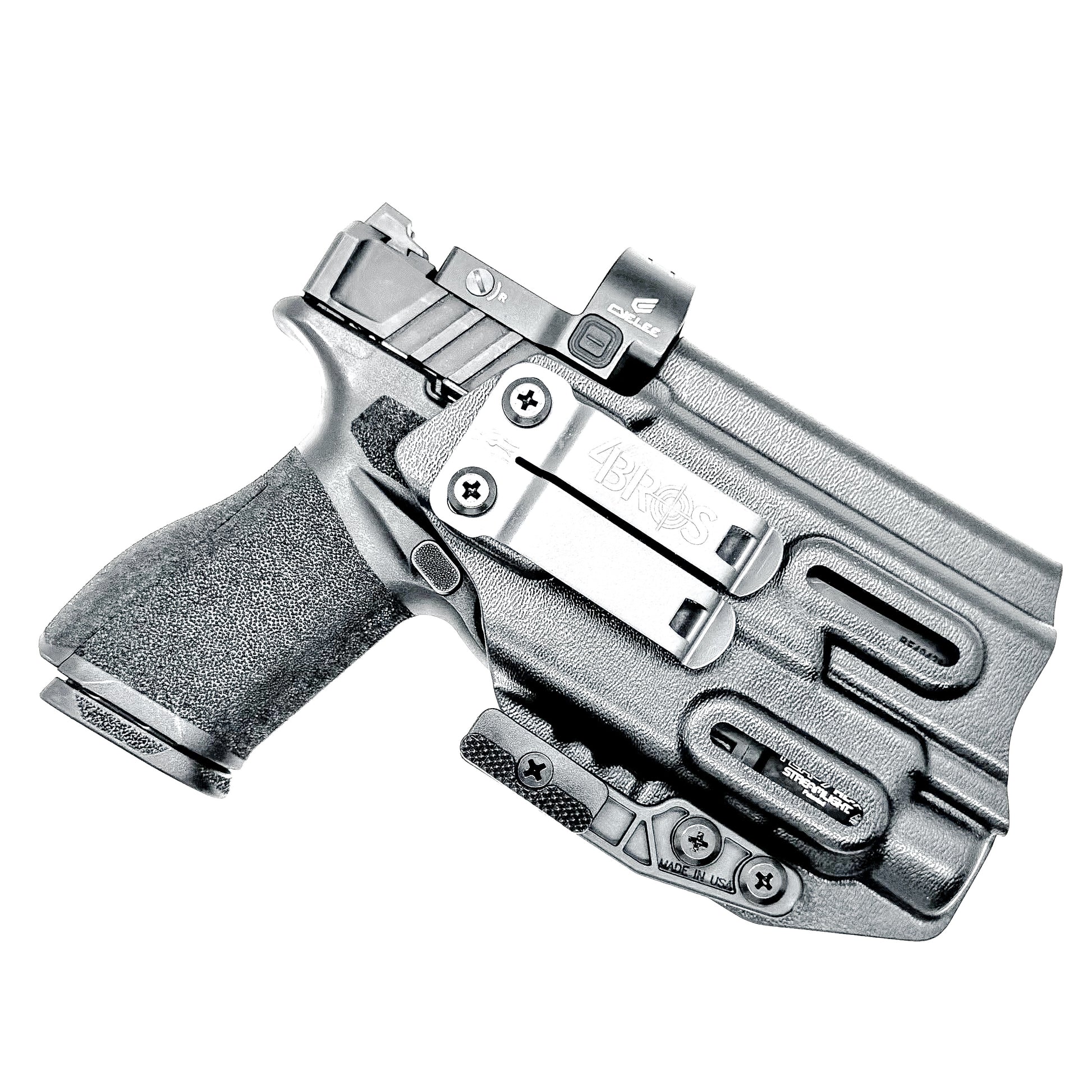 Inside Waistband (IWB) Kydex Holster for the Springfield Armory Echelon 4.0C & Streamlight TLR-7 HL-X, Optics-ready, open muzzle, adjustable retention, USA-made