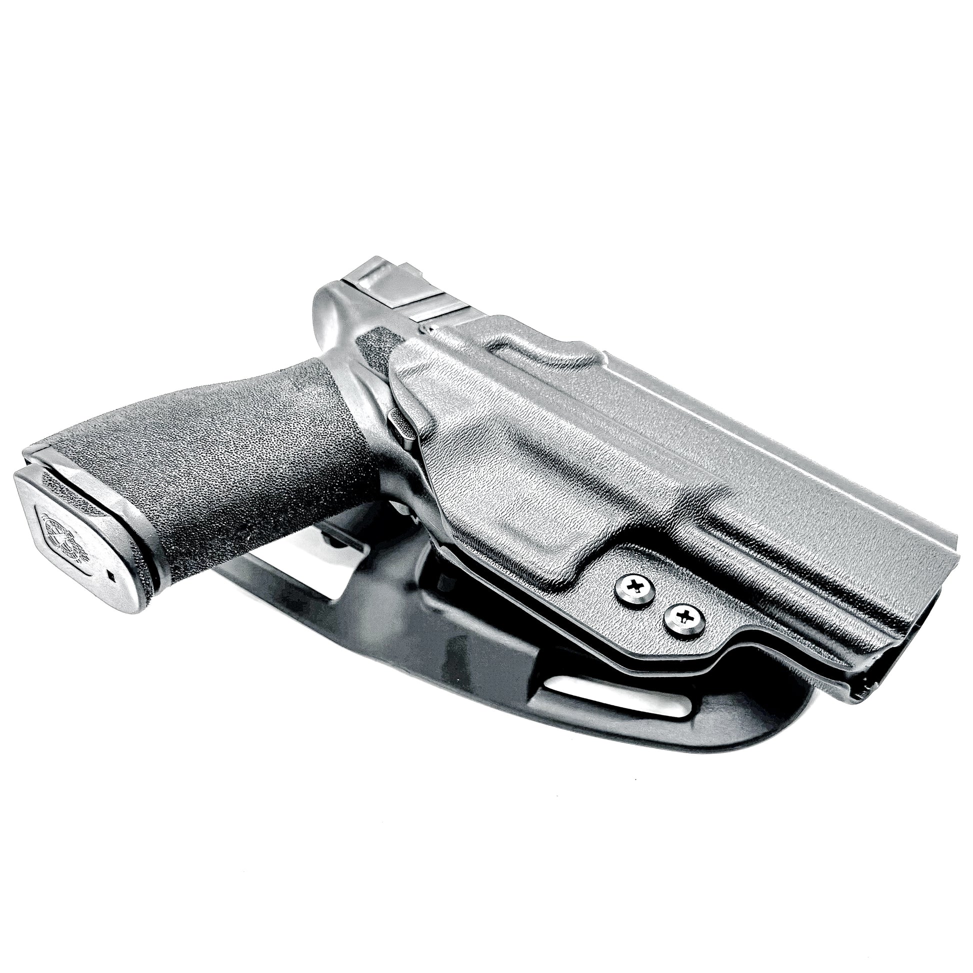 Black Duty and Competition holster for the Springfield Armory Echelon with Duty Drop attachment.