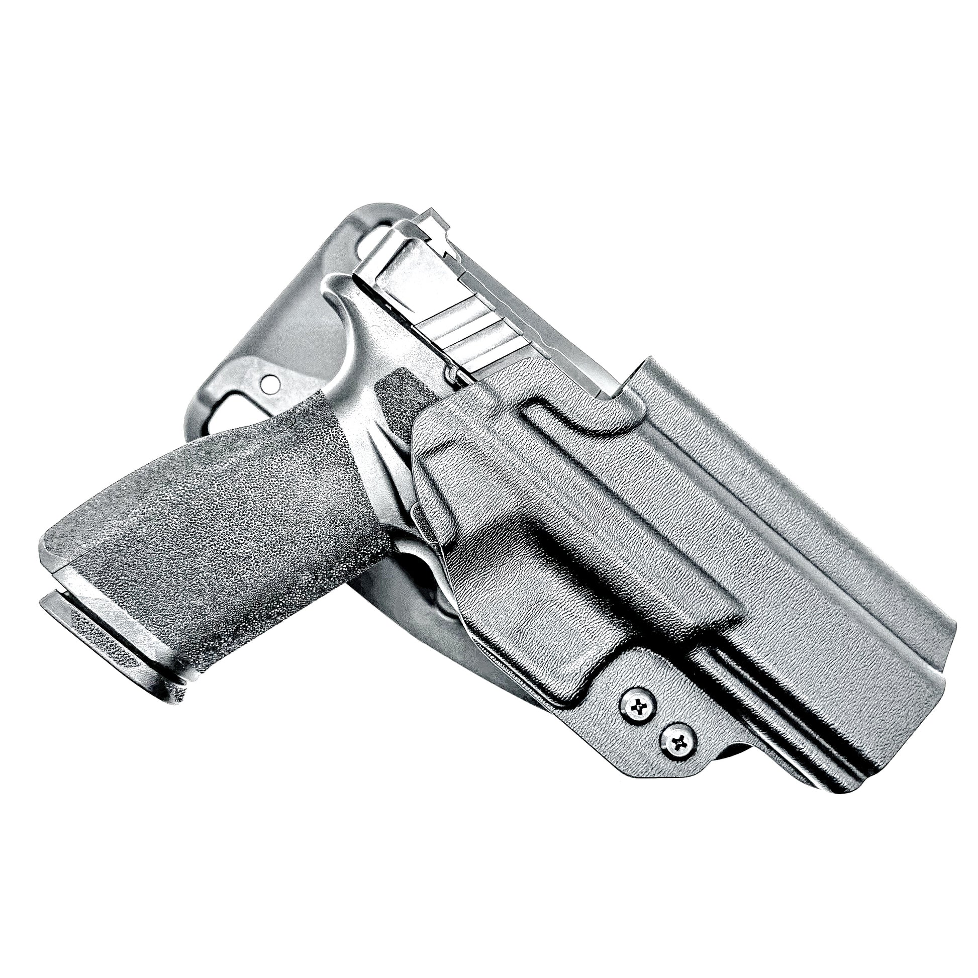 Black Duty and Competition holster for the Springfield Armory Echelon with Duty Drop attachment.