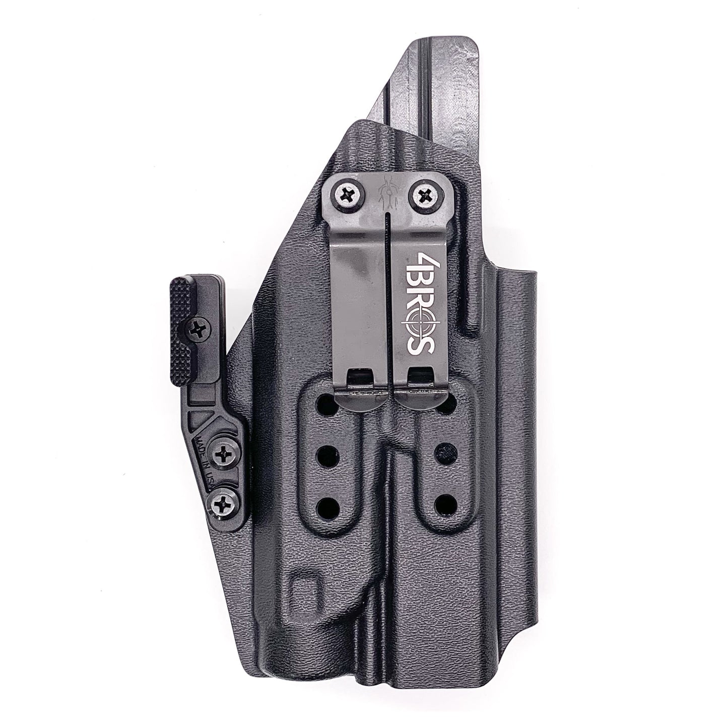 For the best IWB Kydex Inside Waistband Holster for the Springfield Armory Echelon with the Holosun P.ID, P.ID HC, shop Four Brothers 4BROS Holsters.