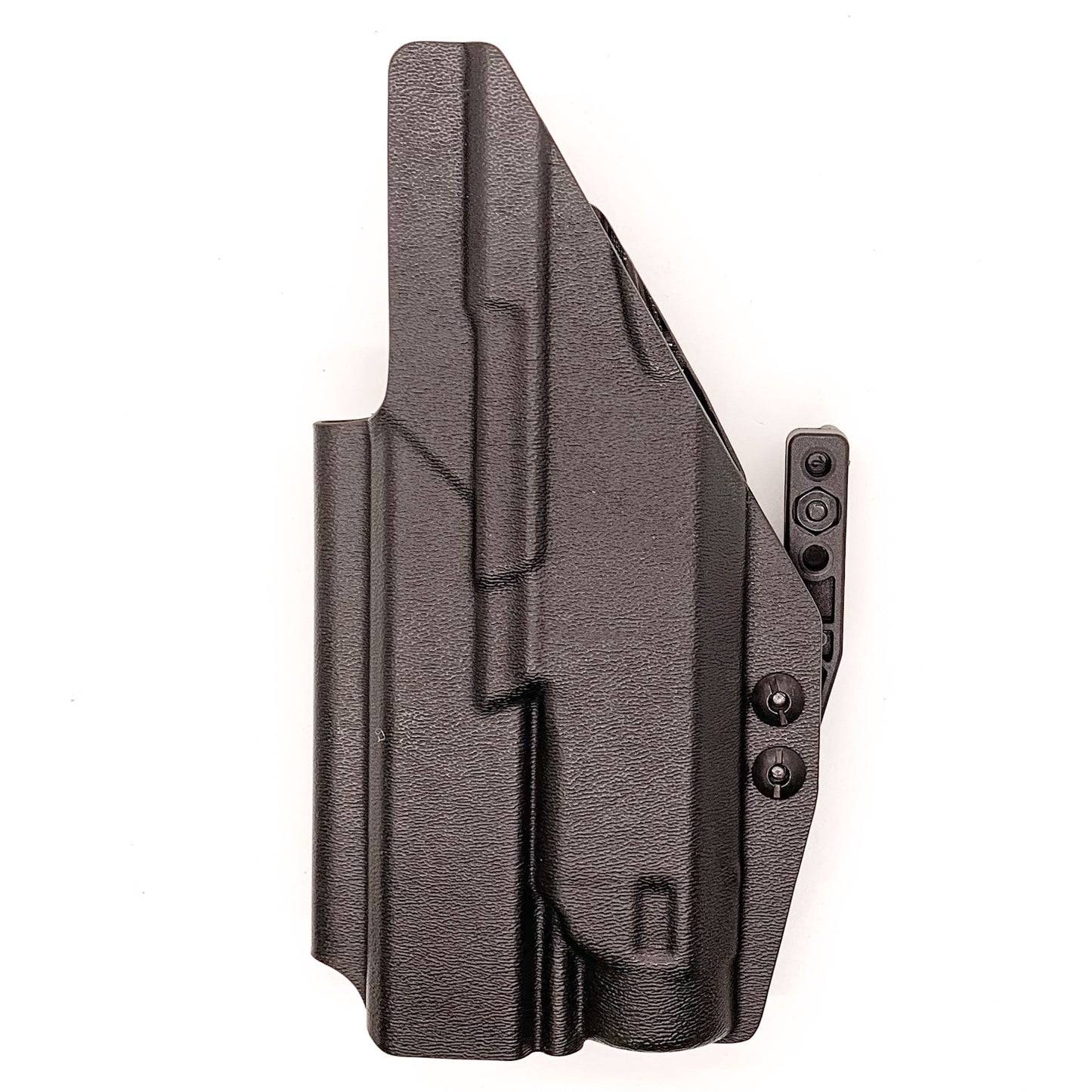For the best IWB Kydex Inside Waistband Holster for the Springfield Armory Echelon with the Holosun P.ID, P.ID HC, shop Four Brothers 4BROS Holsters.
