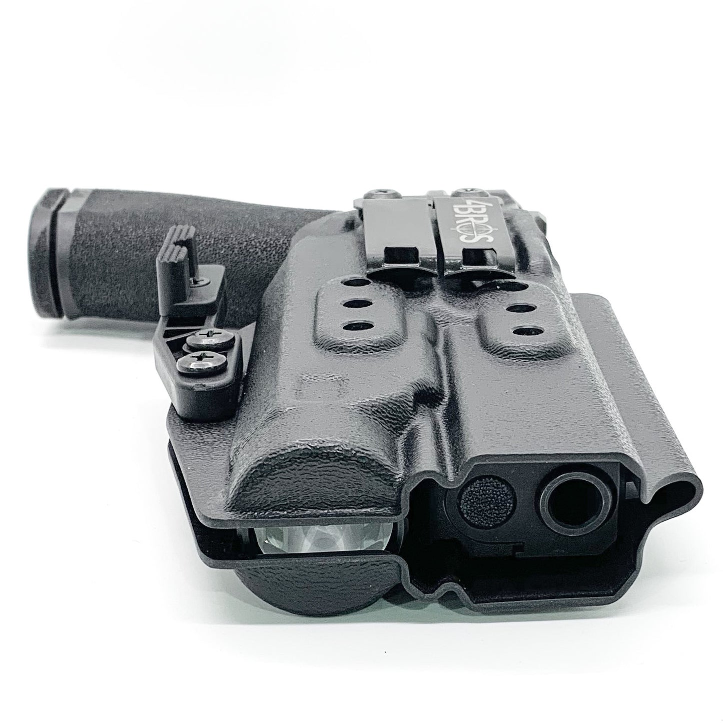 For the best IWB Kydex Inside Waistband Holster for the Springfield Armory Echelon with the Holosun P.ID, P.ID HC, shop Four Brothers 4BROS Holsters.
