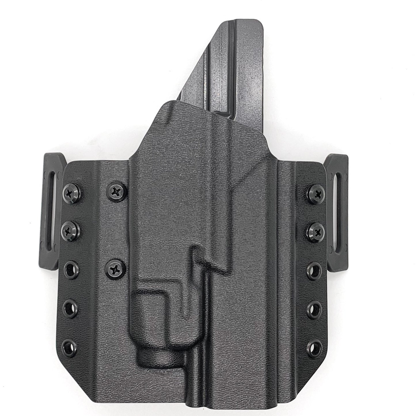OWB Outside Waistband Kydex holster for Springfield Armory Echelon & TLR-7 X/A holster, adjustable retention, open muzzle, optic/red dot ready. Made in USA.
