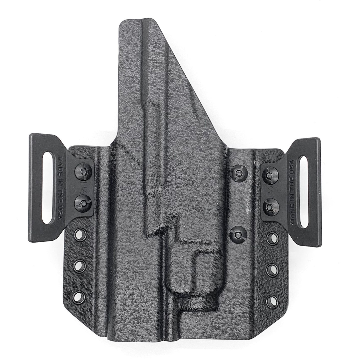 OWB Outside Waistband Kydex holster for Springfield Armory Echelon & TLR-7 X/A holster, adjustable retention, open muzzle, optic/red dot ready. Made in USA.