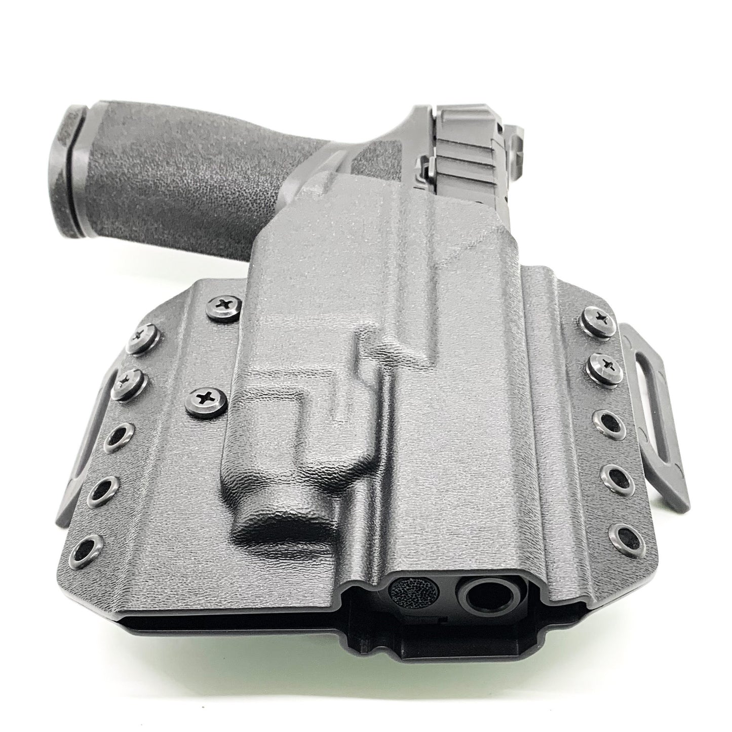OWB Outside Waistband Kydex holster for Springfield Armory Echelon & TLR-7 X/A holster, adjustable retention, open muzzle, optic/red dot ready. Made in USA.