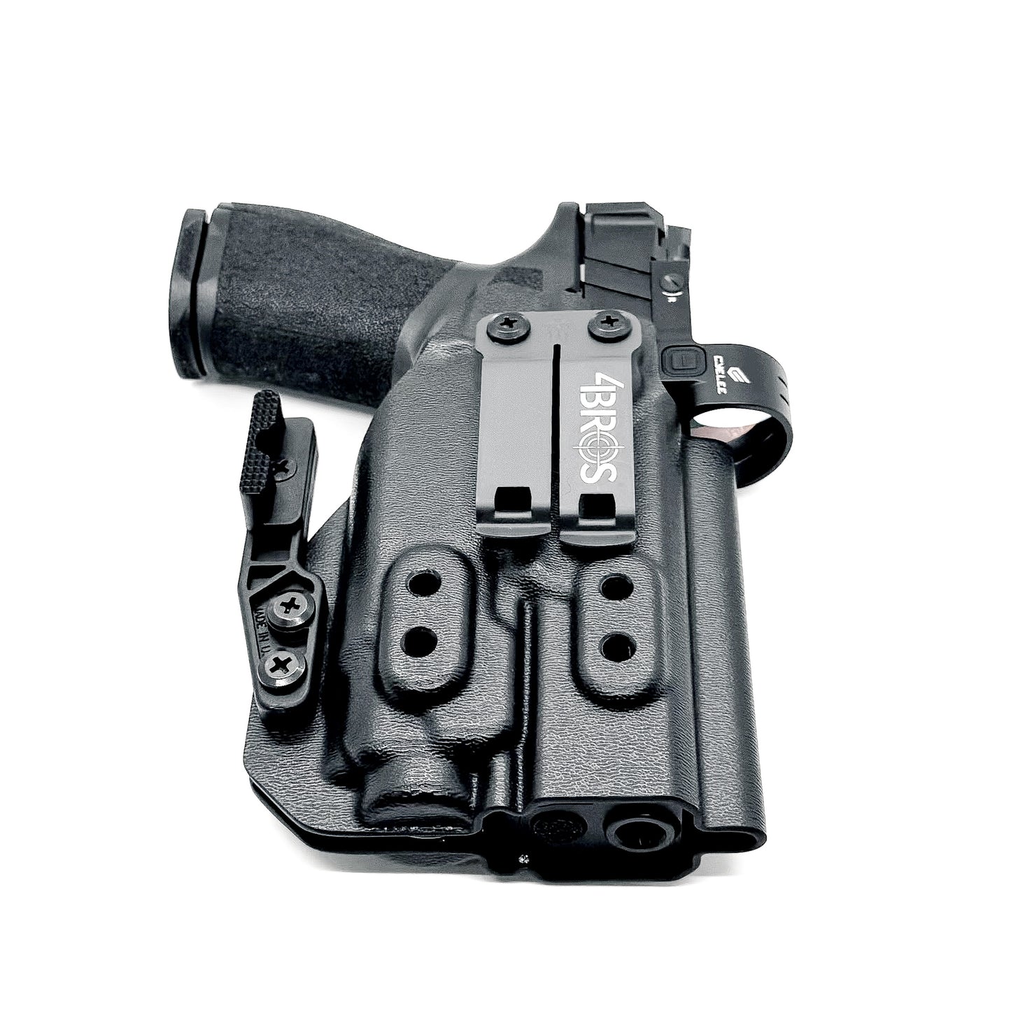 For the best IWB Inside Waistband Holster for the Springfield Armory Echelon 4.0C and Streamlight TLR-8A, shop Four Brothers Holsters. 4BROS, Made in the USA