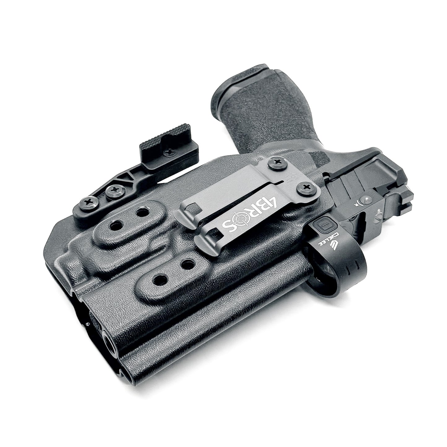 For the best IWB Inside Waistband Holster for the Springfield Armory Echelon 4.0C and Streamlight TLR-8A, shop Four Brothers Holsters. 4BROS, Made in the USA