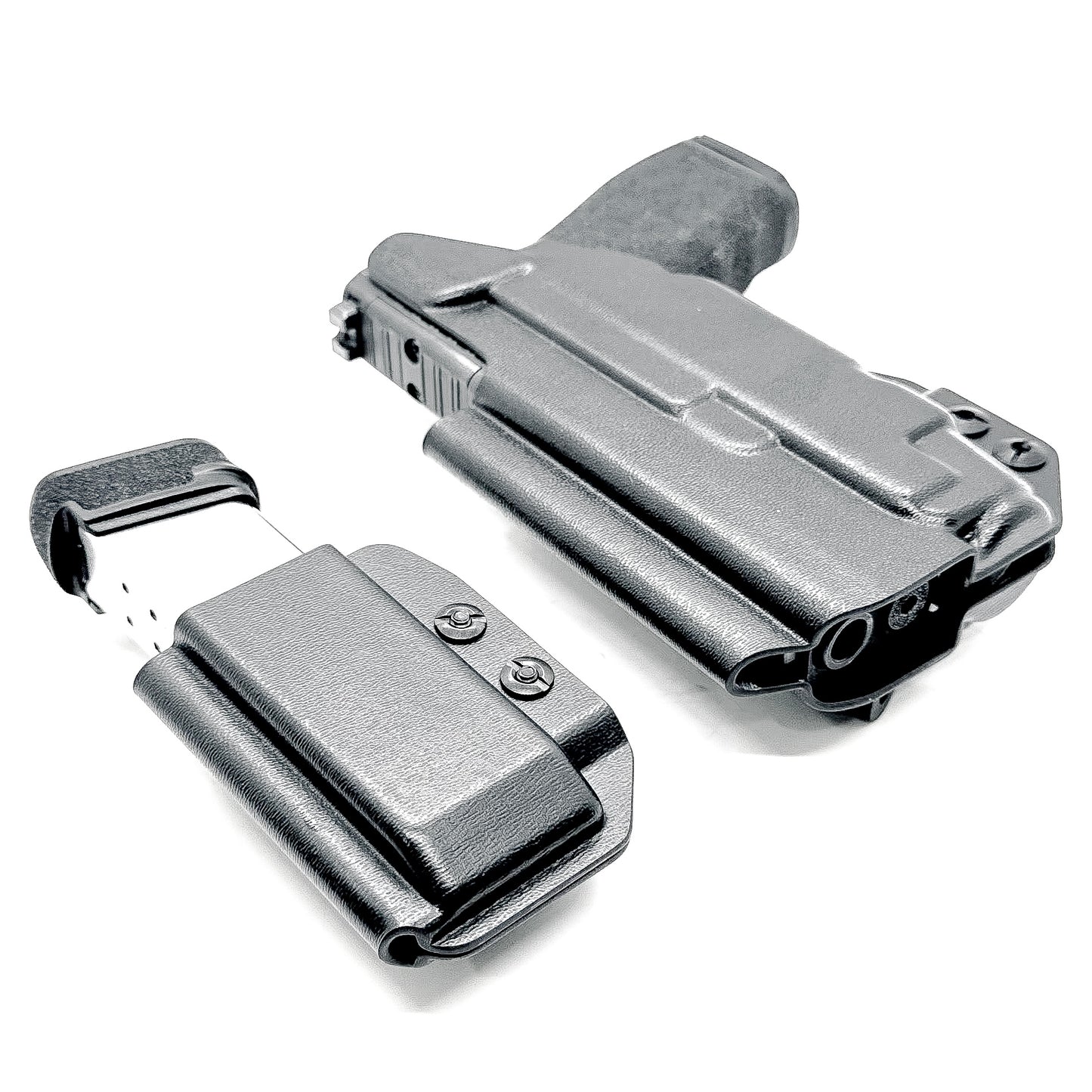 Four Brothers Holsters Inside Waistband IWB & AIWB Holster & Magazine Carrier combo for the Springfiled Armory Hellcat Pro & Streamlight TLR-7 X or TLR-7 A.